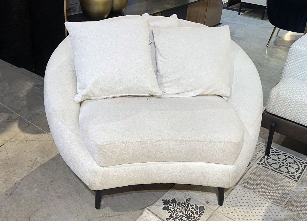 כורסא מעוגלת מודרנית דגם פנדה כורסא מעוגלת מודרנית דגם פנדה