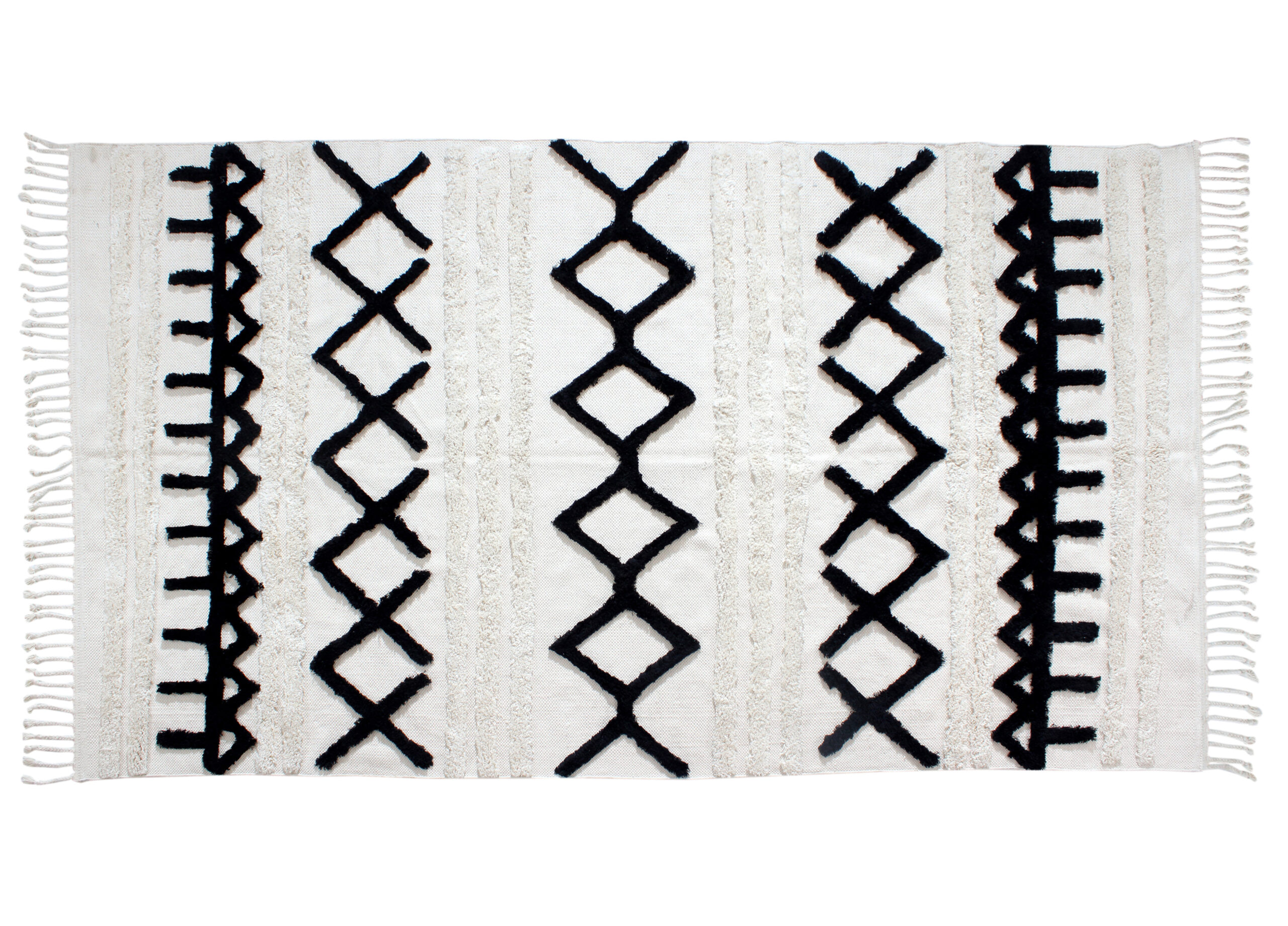 שטיח דגם דלתא שמנת