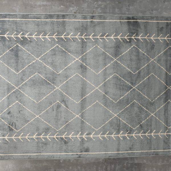 שטיח דגם מרקו פולו אפור