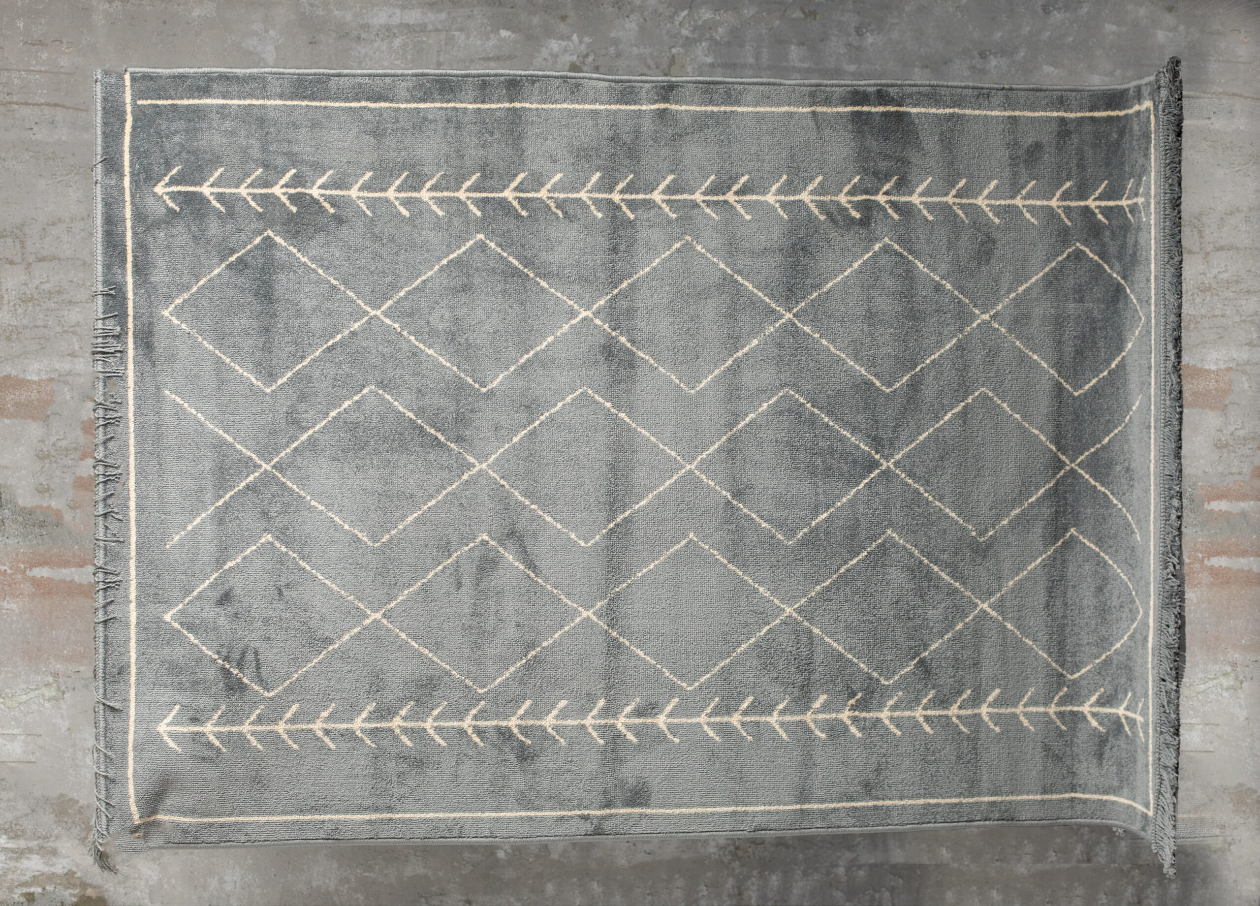 שטיח דגם מרקו פולו אפור שטיח דגם מרקו פולו אפור