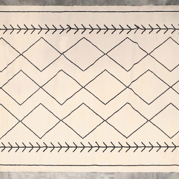 שטיח דגם מרקו פולו שמנת