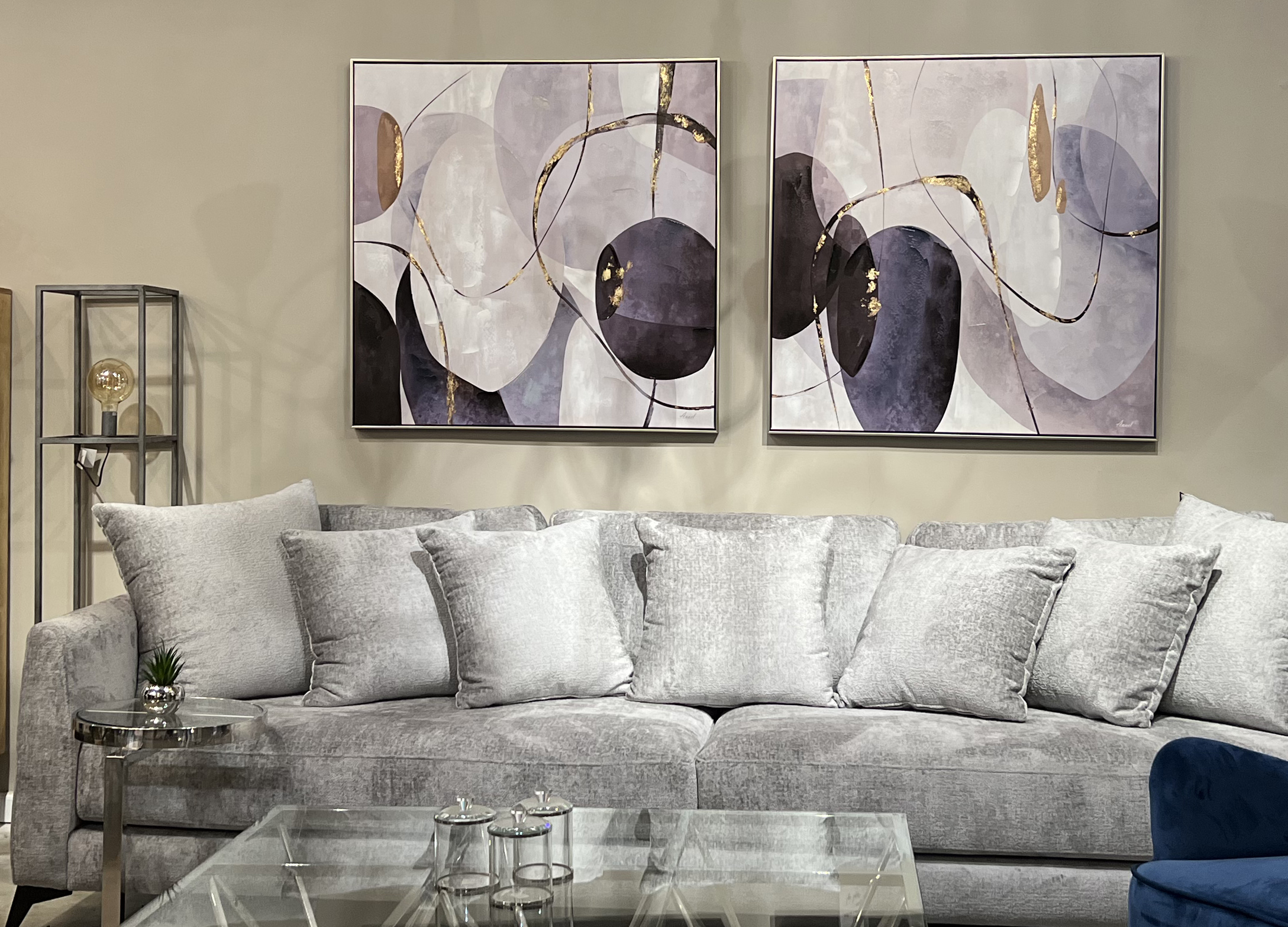 תמונה דגם עיגולים כחולים תמונה דגם עיגולים כחולים