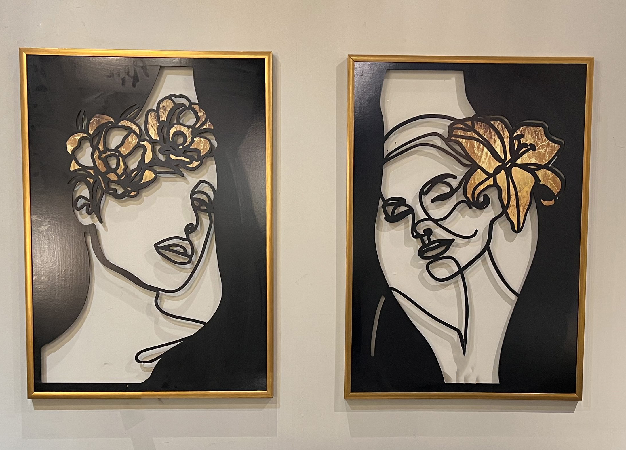 תמונת לייזר בשילוב זהב תמונת לייזר בשילוב זהב