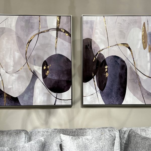 תמונה דגם עיגולים כחולים