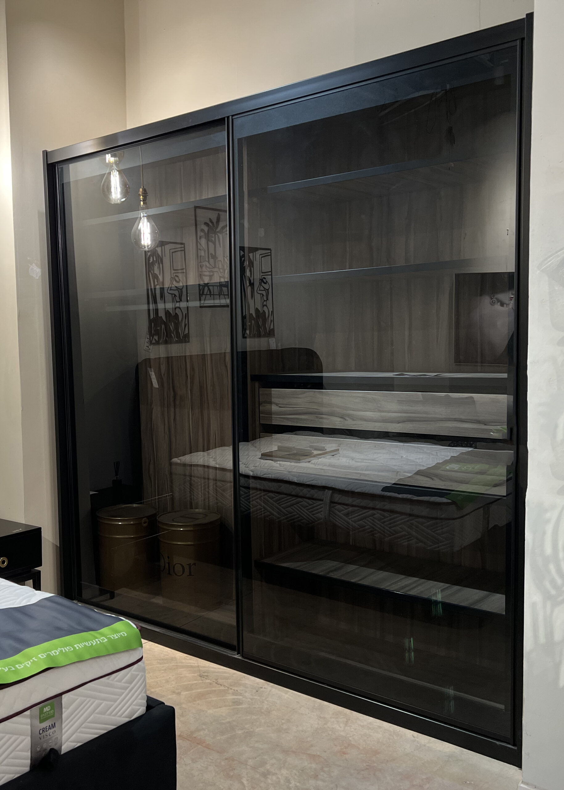 ארון הזזה סאני דלתות זכוכית ארון הזזה סאני דלתות זכוכית