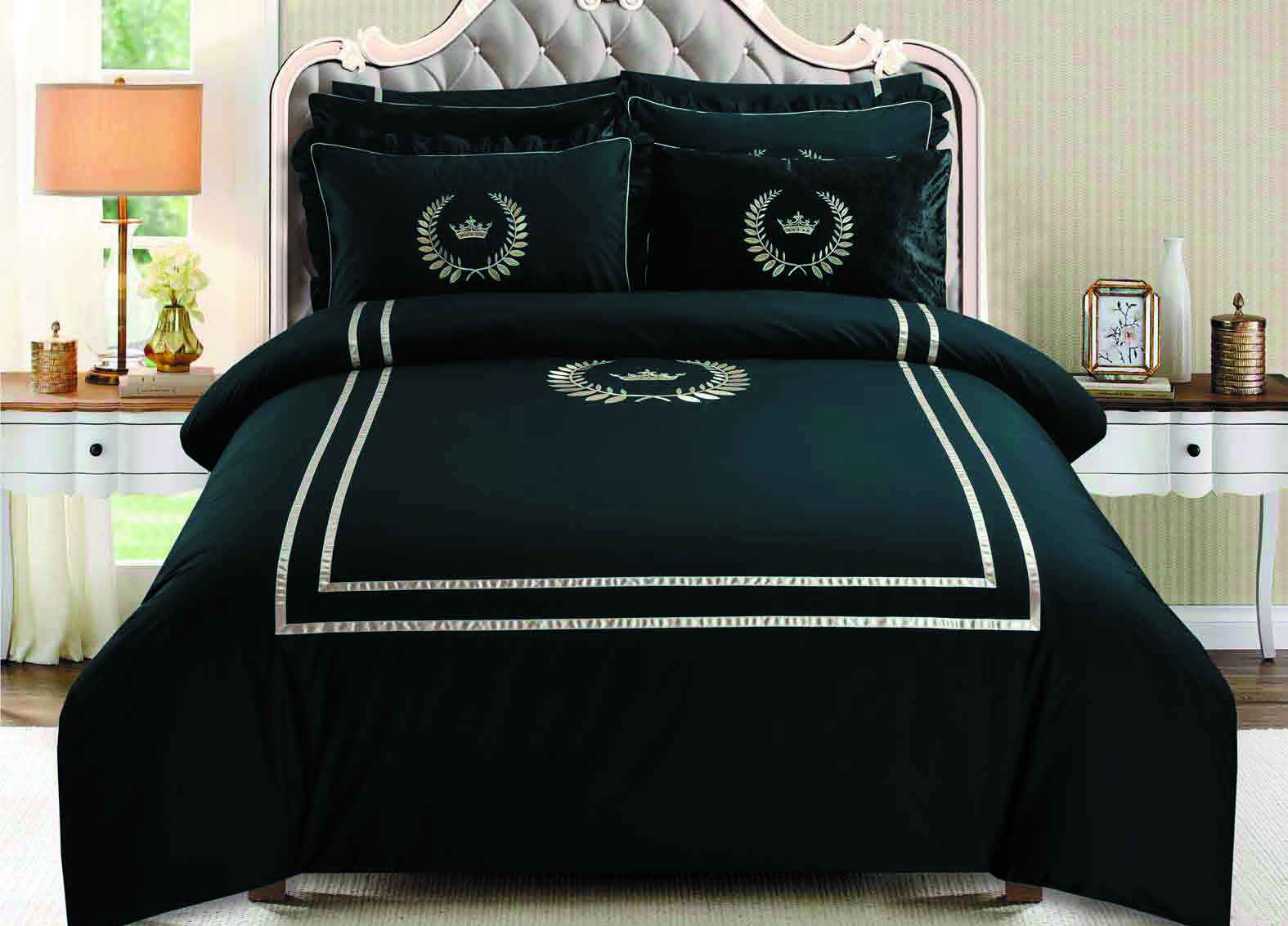 סט מצעים דגם רויילטי כתר 160 סט מצעים דגם רויילטי כתר 160