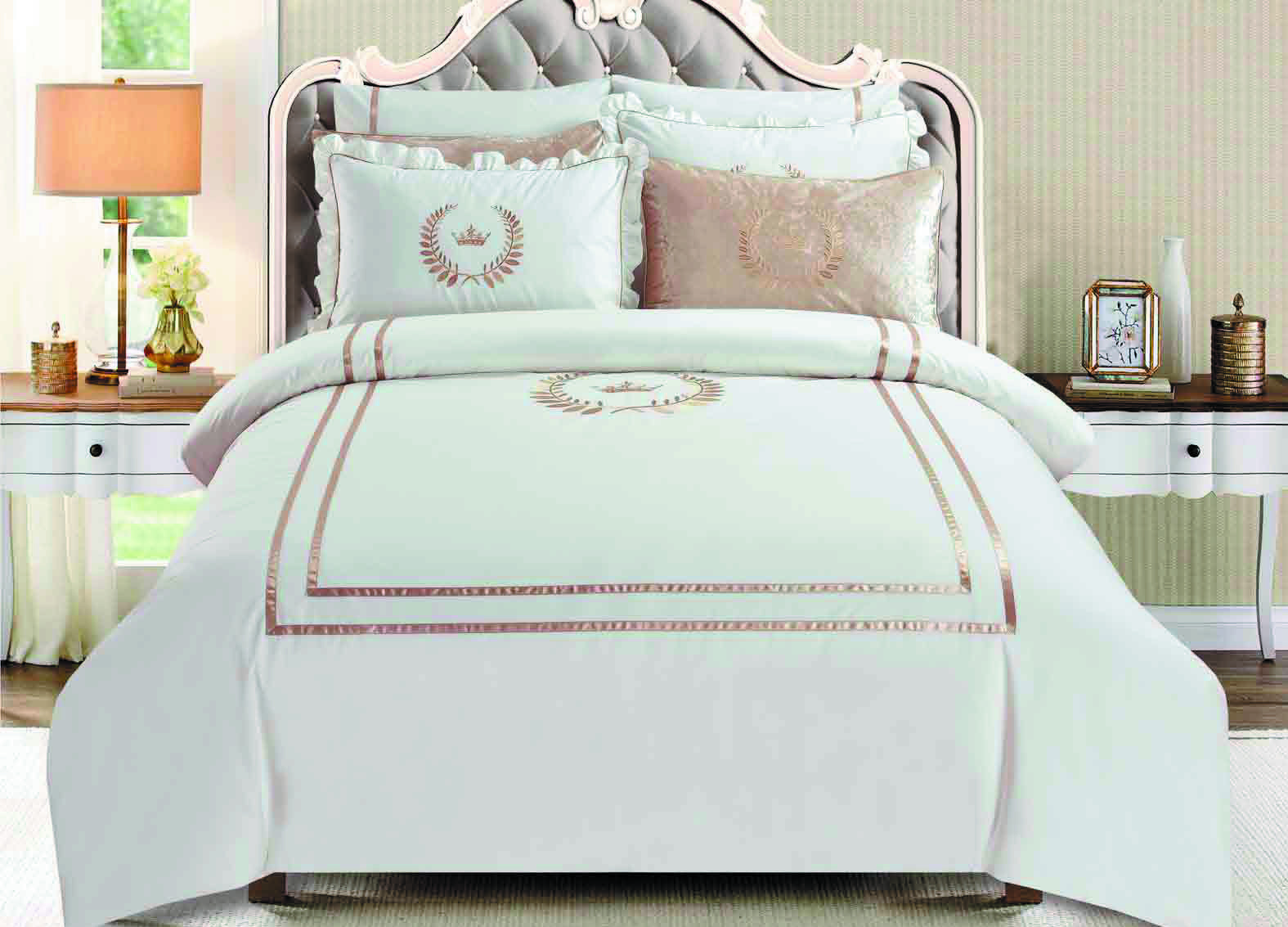 סט מצעים דגם רויילטי כתר 160 סט מצעים דגם רויילטי כתר 160