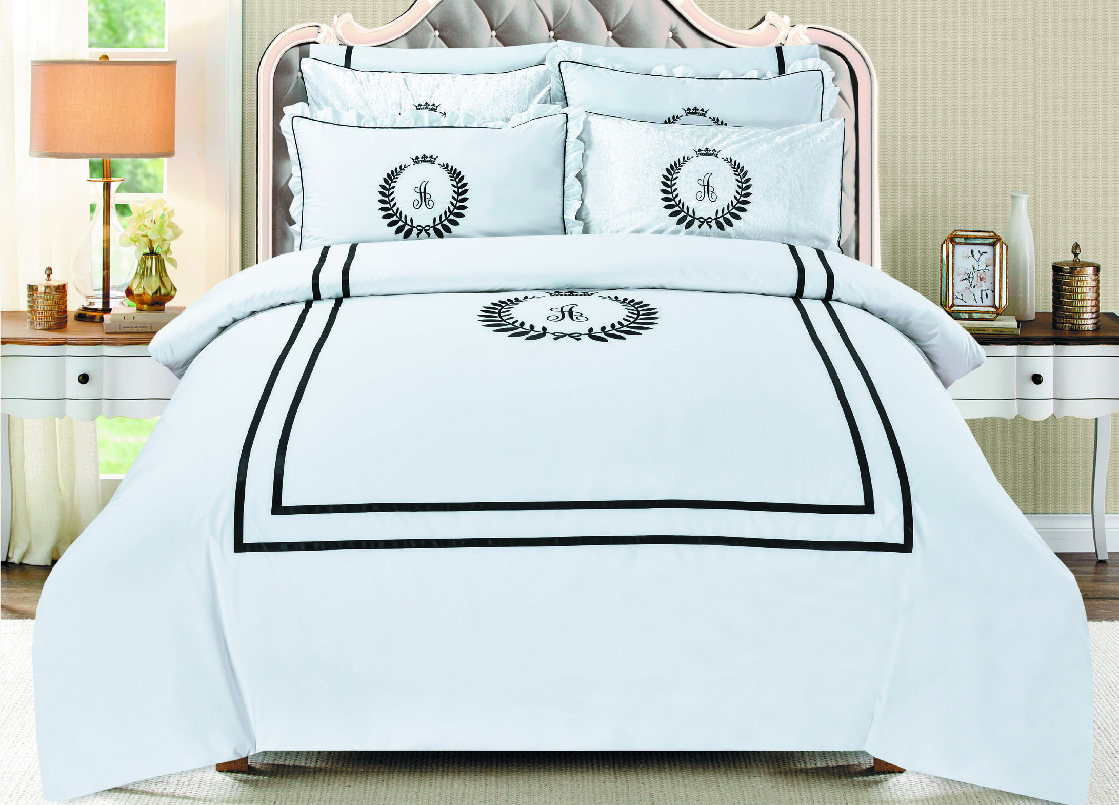 סט מצעים דגם רויילטי פרנקל 160 סט מצעים דגם רויילטי פרנקל 160