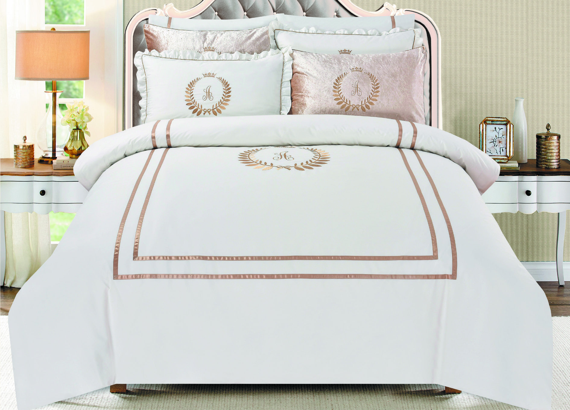 סט מצעים דגם רויילטי פרנקל 160