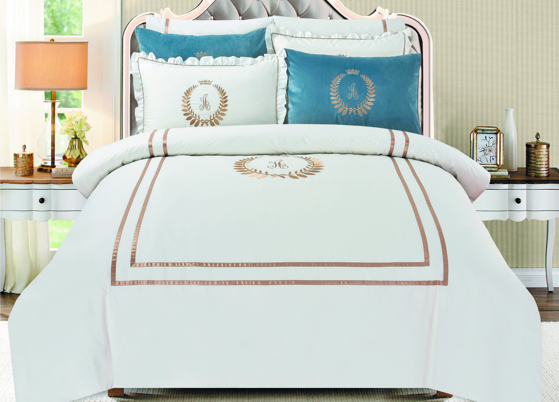 סט מצעים דגם רויילטי פרנקל 160 סט מצעים דגם רויילטי פרנקל 160