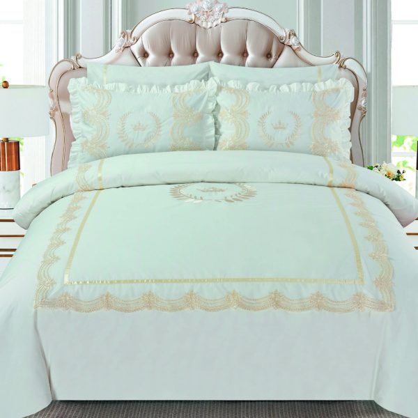 סט מצעים דגם לייס רויילטי פרנקל 180