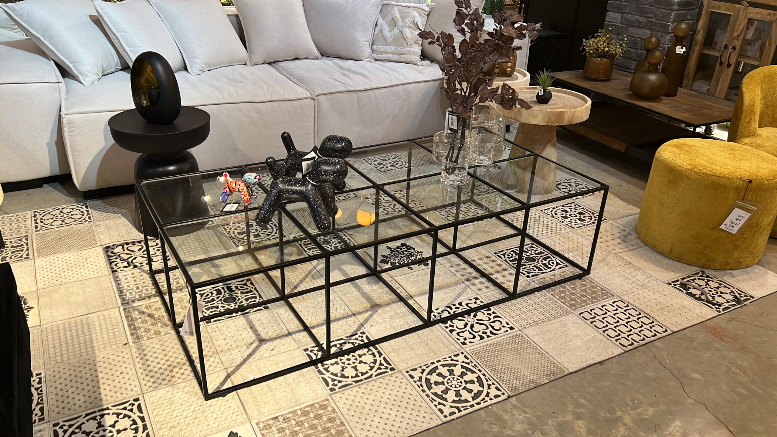 שולחן סלון דגם חלונות שולחן סלון דגם חלונות