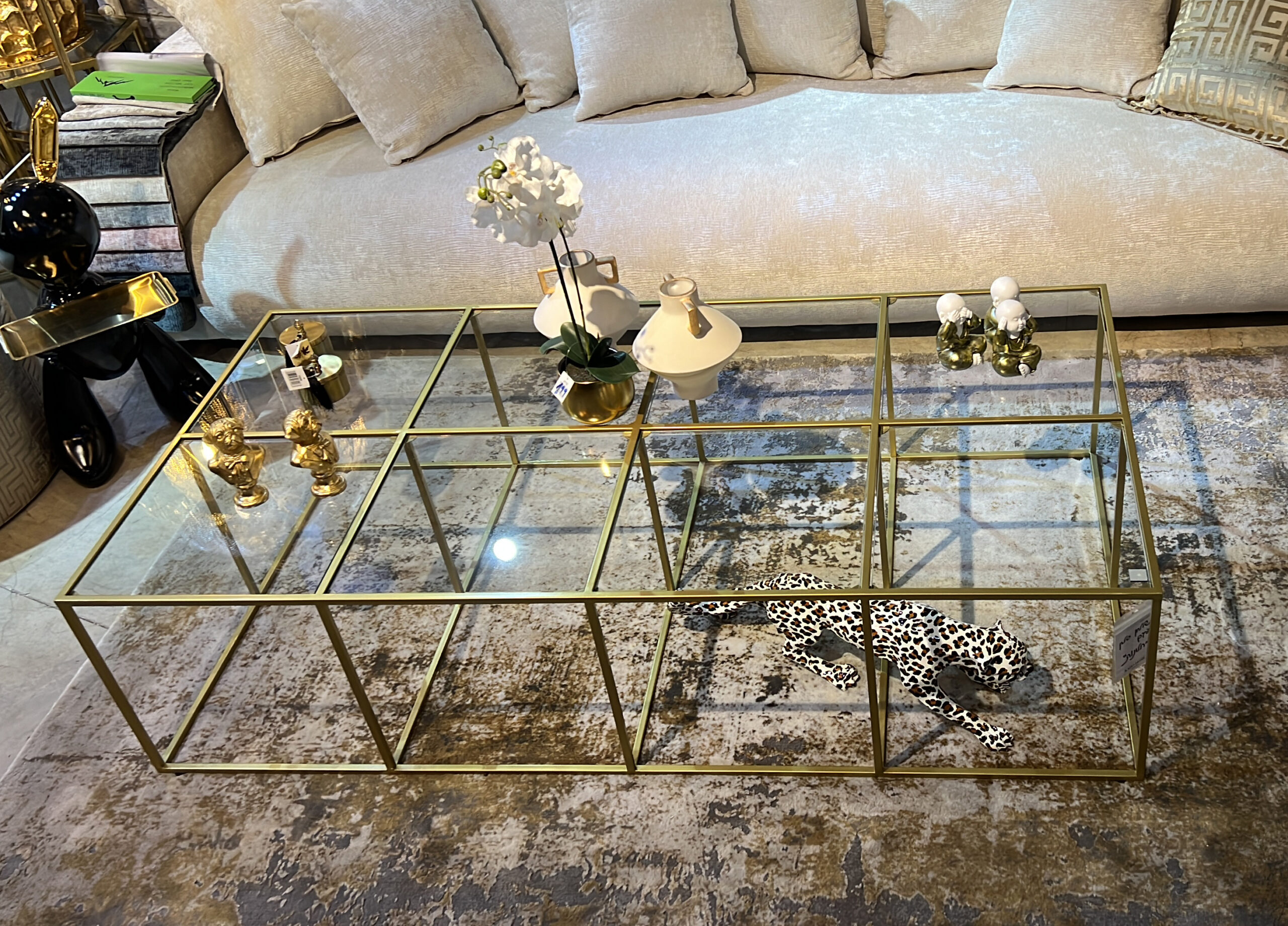 שולחן סלון דגם חלונות שולחן סלון דגם חלונות