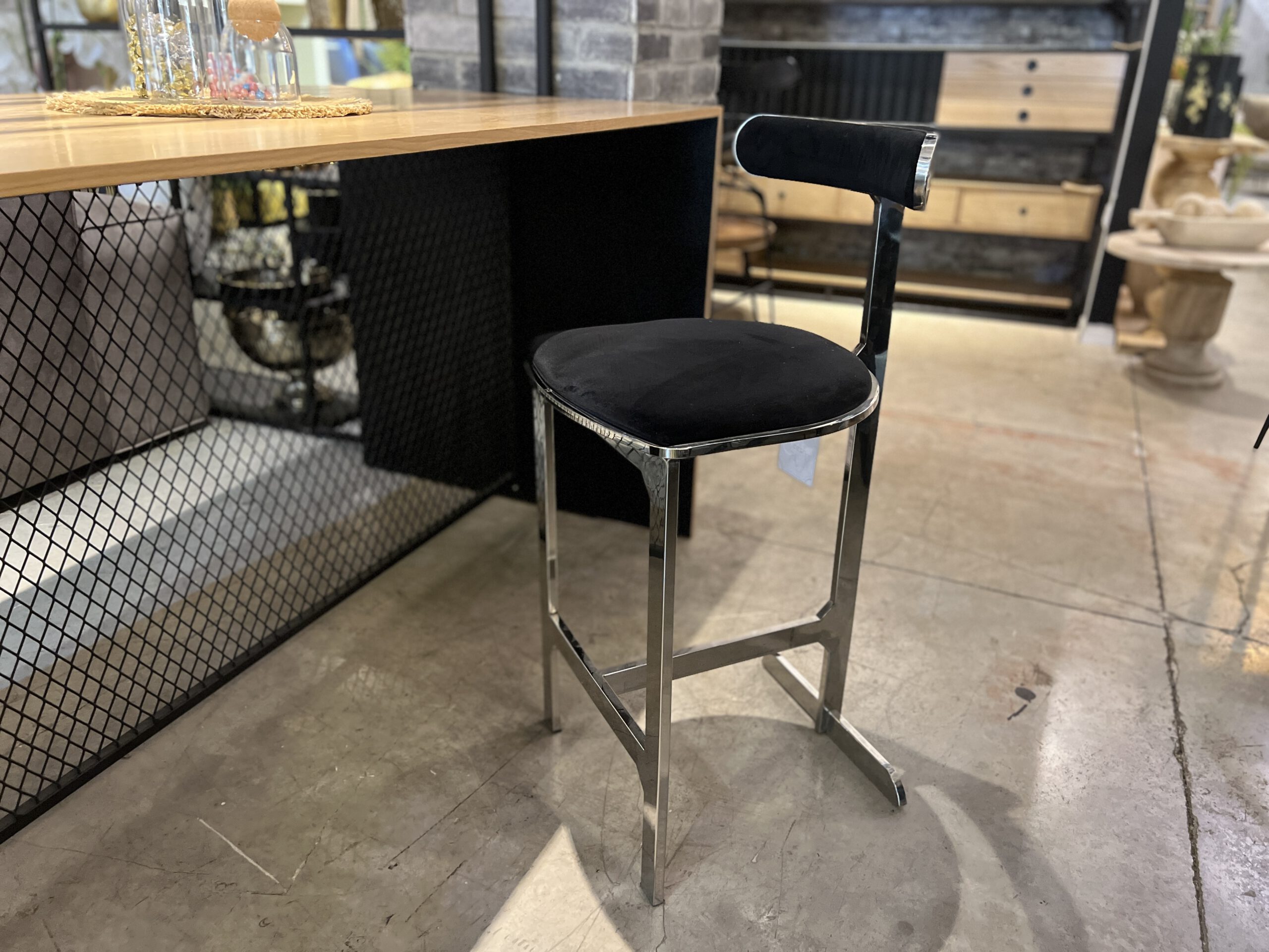 כיסא בר דגם לאני ניקל כיסא בר דגם לאני ניקל