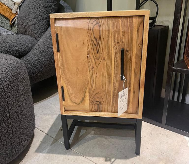 שידת צד עץ שיטה דגם לילה