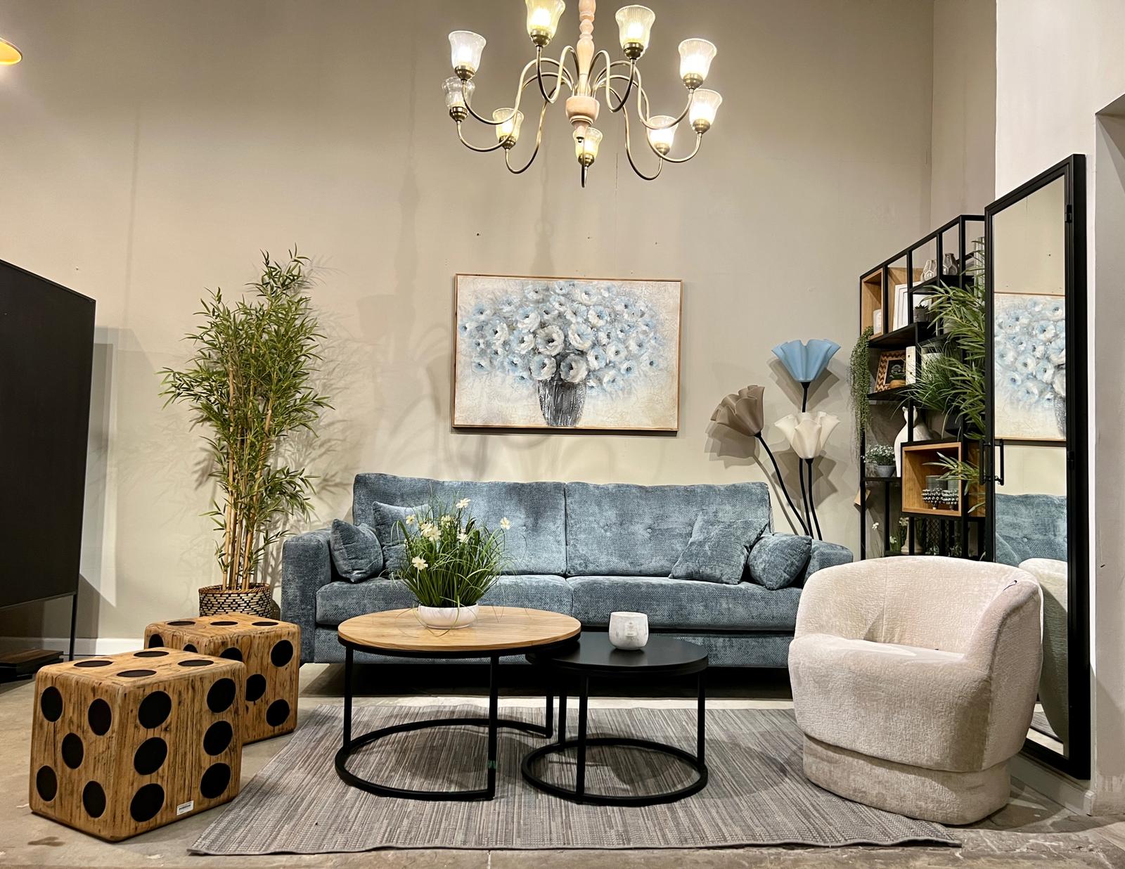 עציץ במבוק עלים ירוקים - גבוה עציץ במבוק עלים ירוקים - גבוה