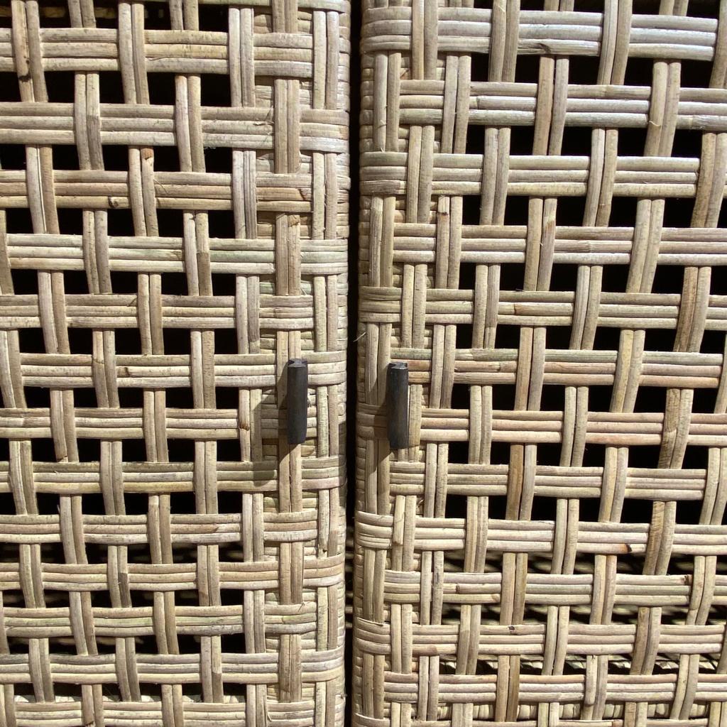 קומודה מעוצבת דגם ווד 2 דלתות עץ מנגו ראטן קומודה מעוצבת דגם ווד 2 דלתות עץ מנגו ראטן