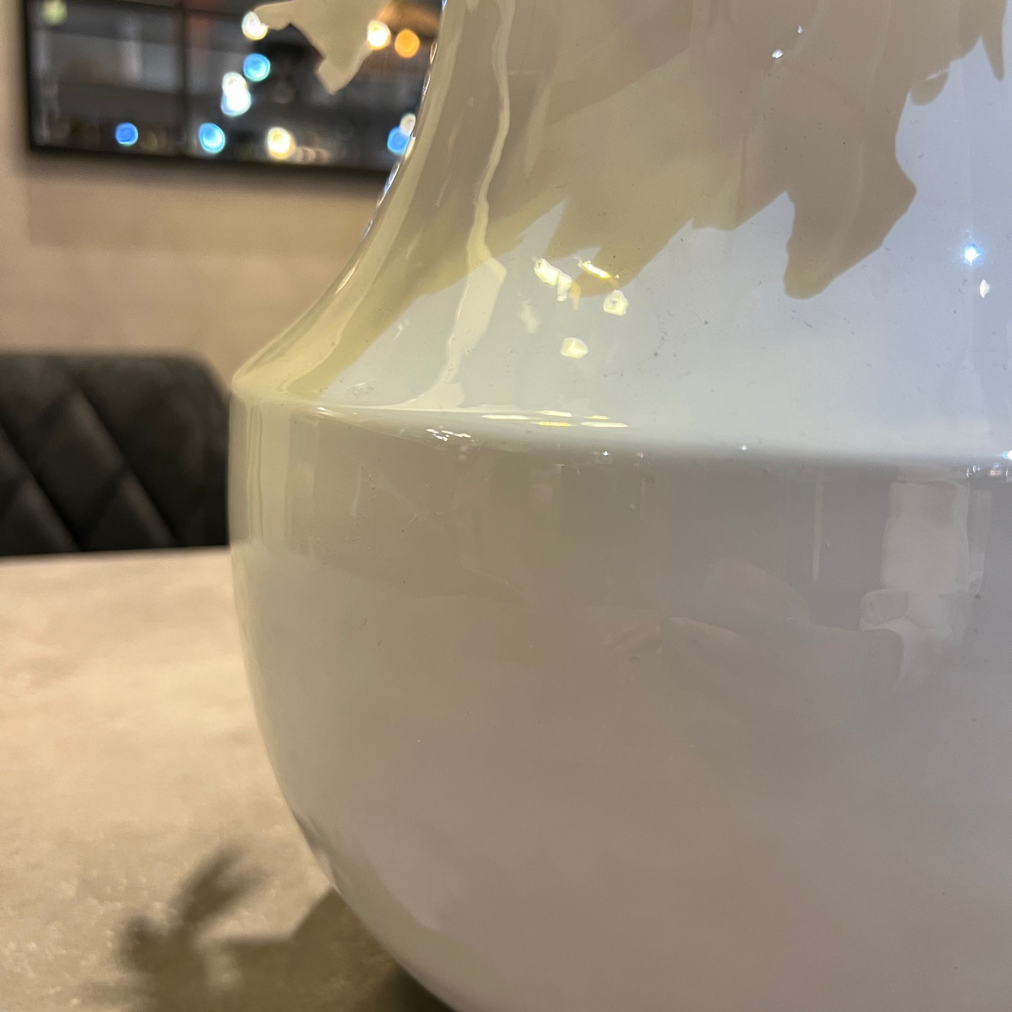 כד אולימפוס דגם ראבי נמוך לבן