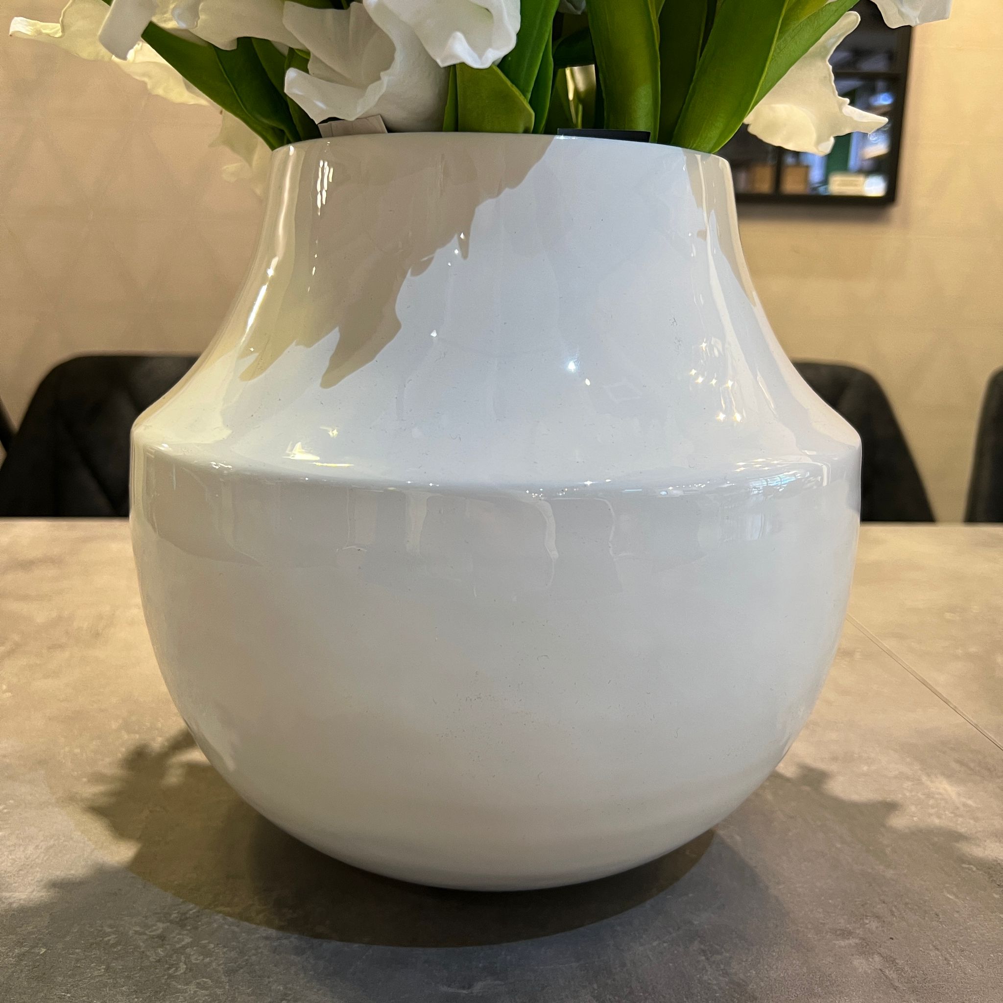 כד אולימפוס דגם ראבי נמוך לבן