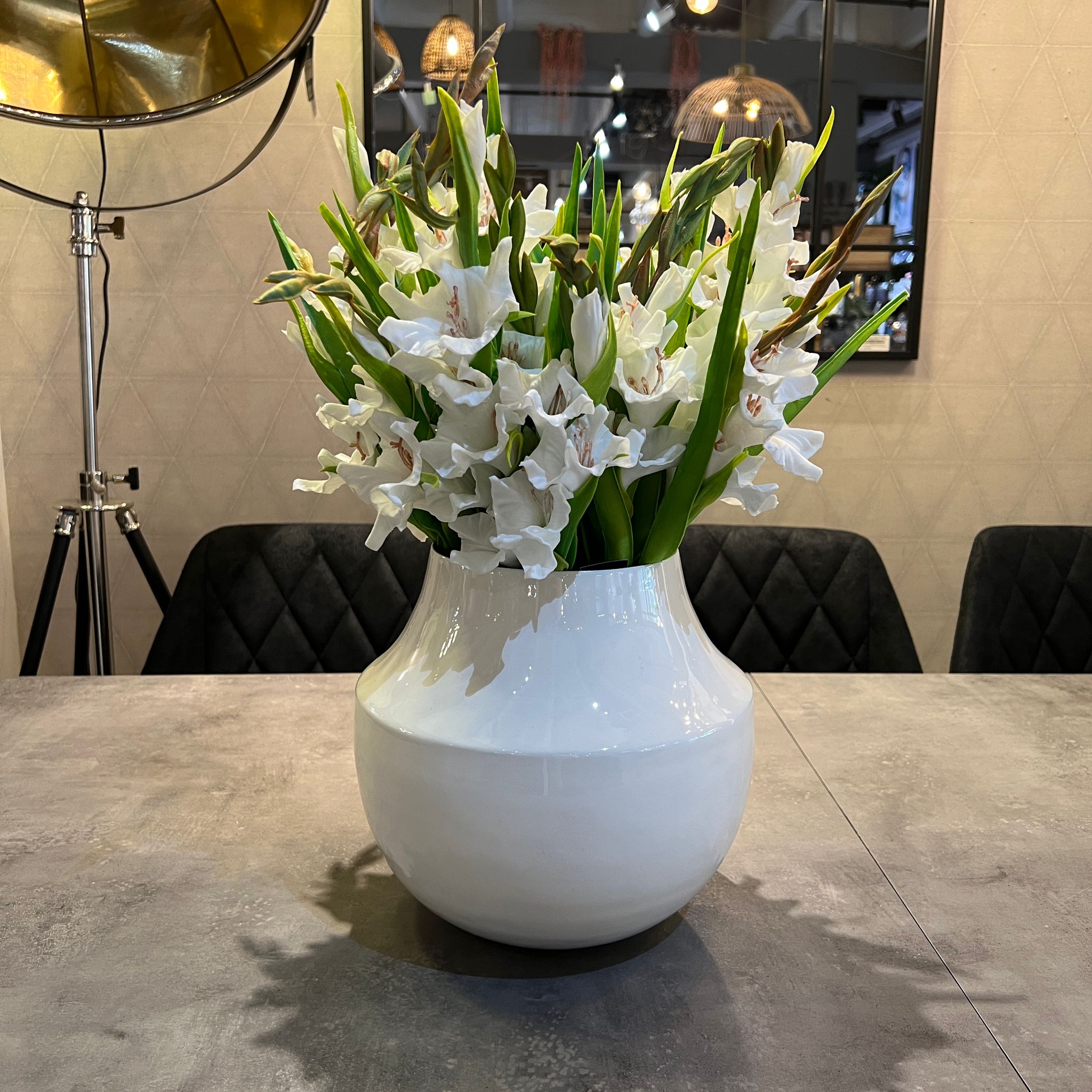 כד אולימפוס דגם ראבי נמוך לבן