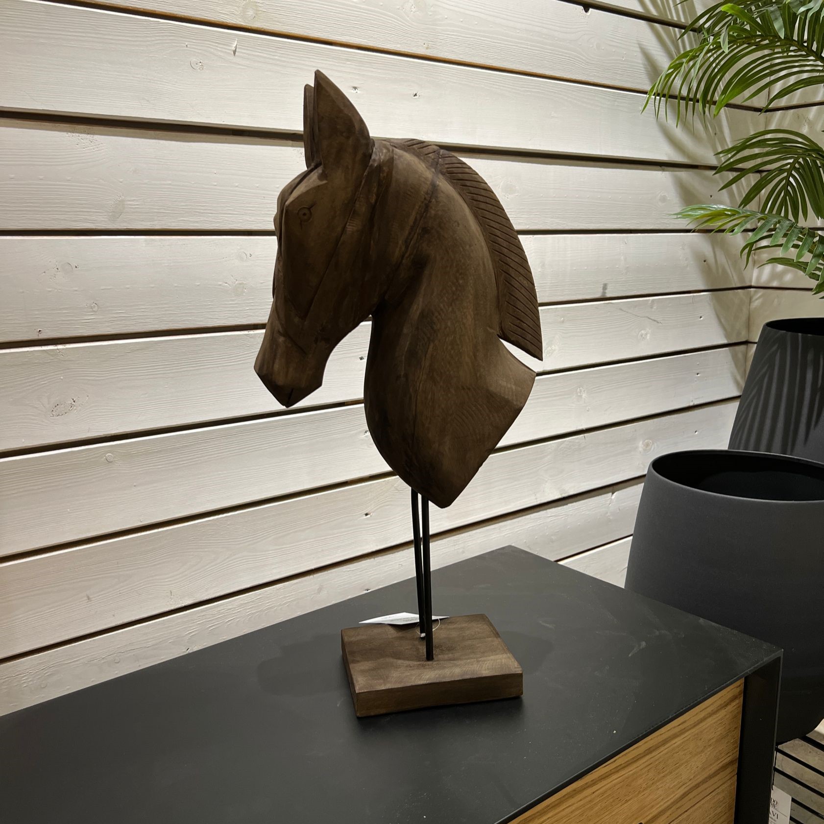 ראש סוס עץ דגם אמבסדור