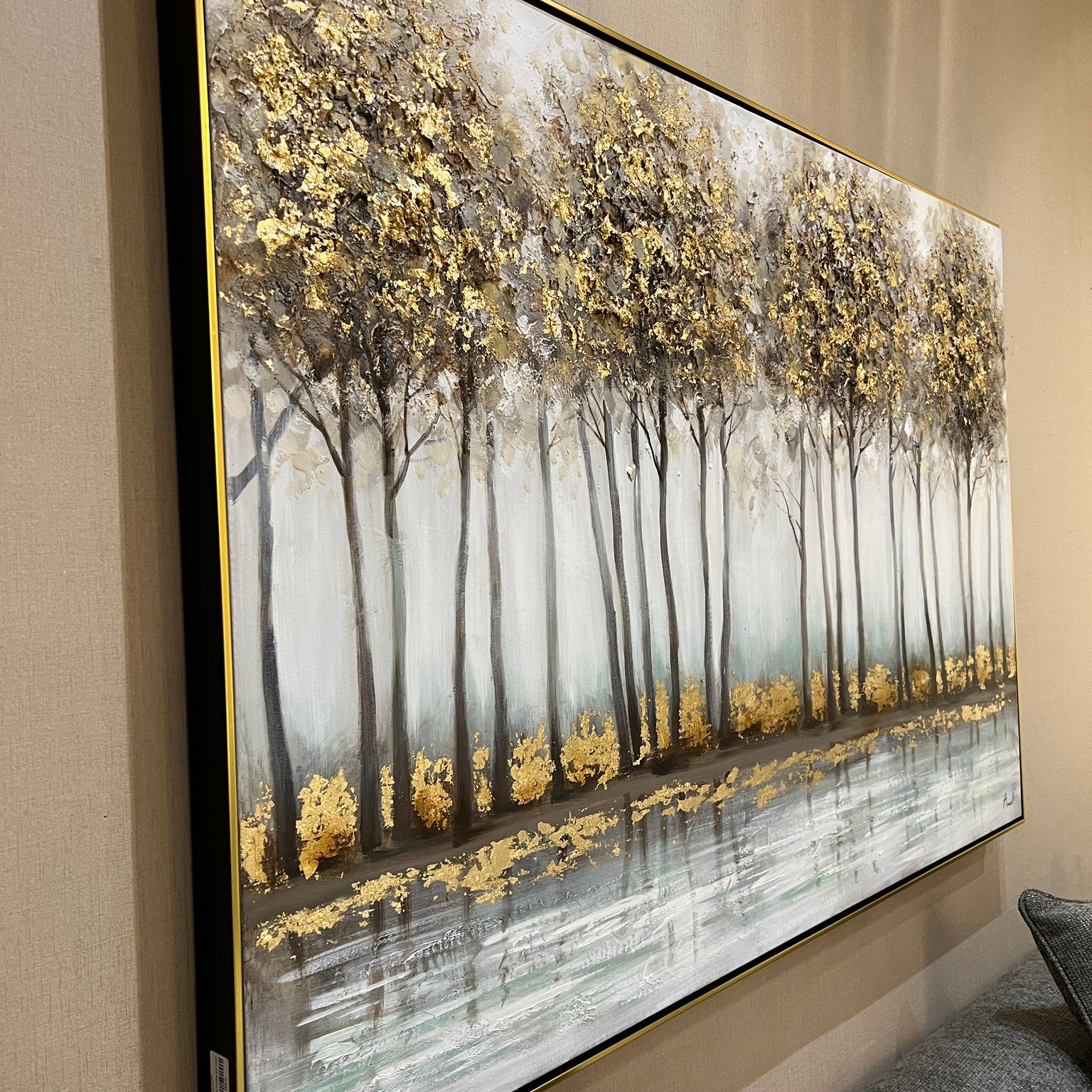 תמונה שמן עבודת יד עם מסגרת 100/150