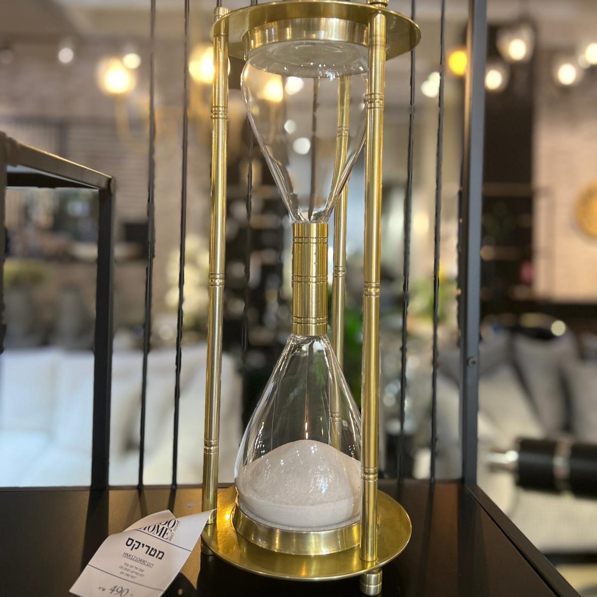 שעון חול זהב גבוה שעון חול זהב גבוה