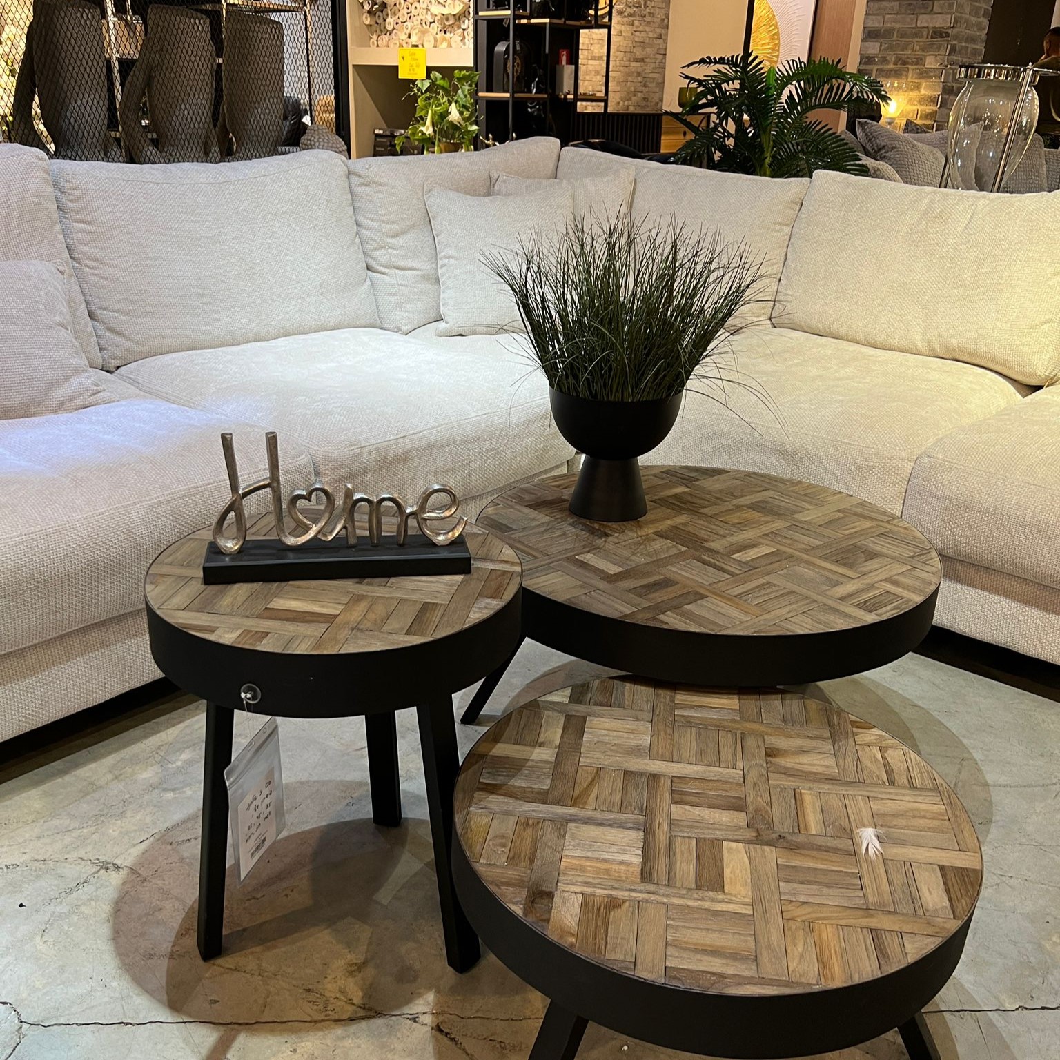 פסל HOME מעוצב כסף דגם רויאל