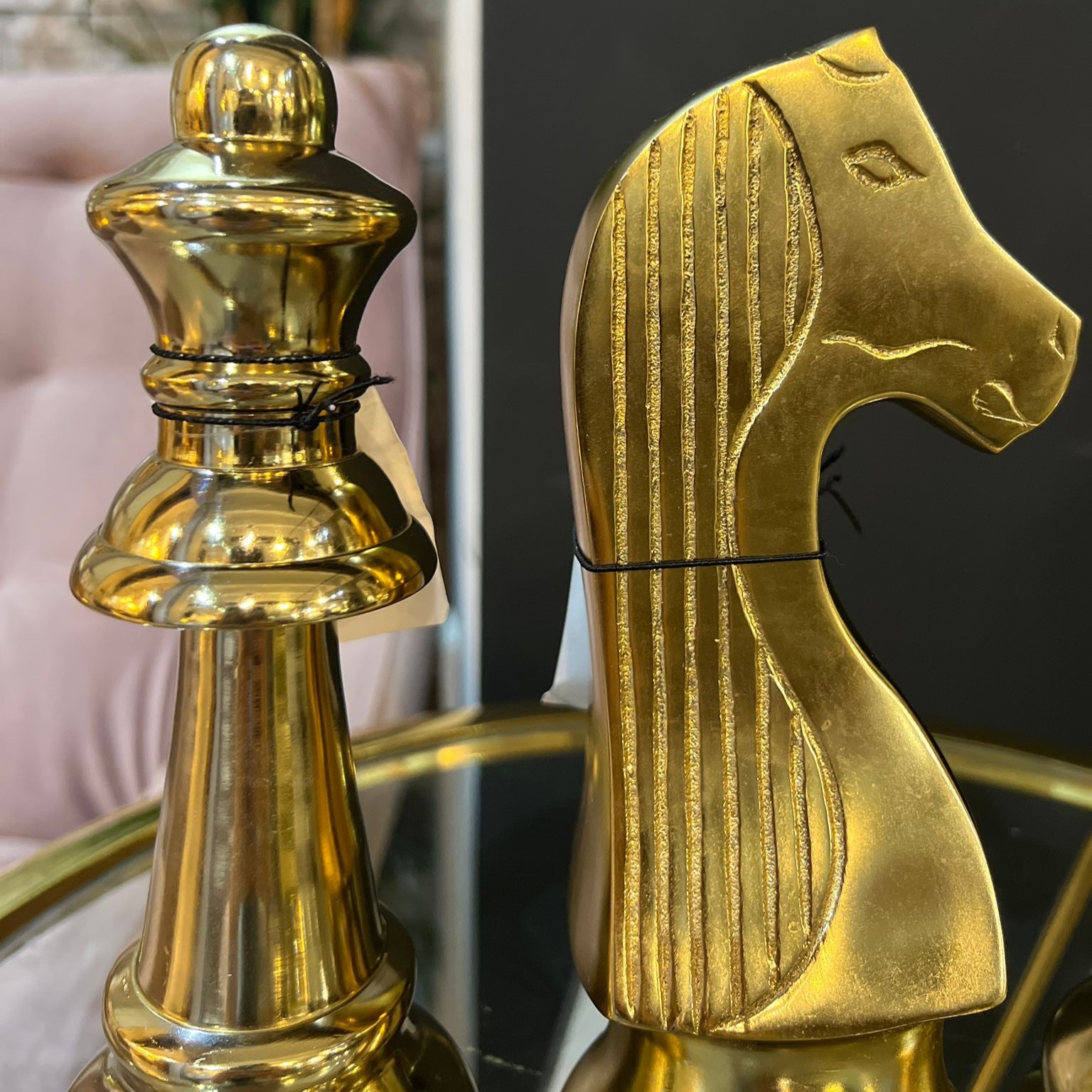 פסל שחמט זהב