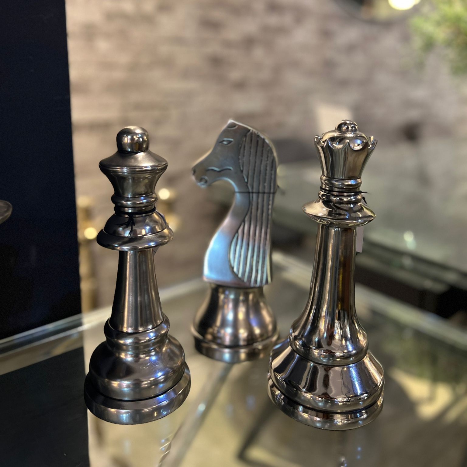 פסל שחמט כסף