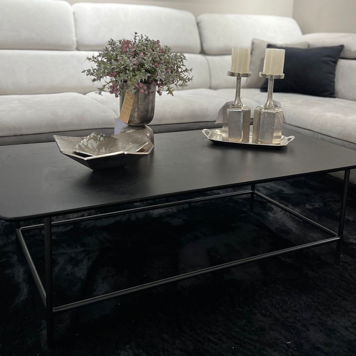 מגש מלבני כסף רחב דגם זיבאן מגש מלבני כסף רחב דגם זיבאן