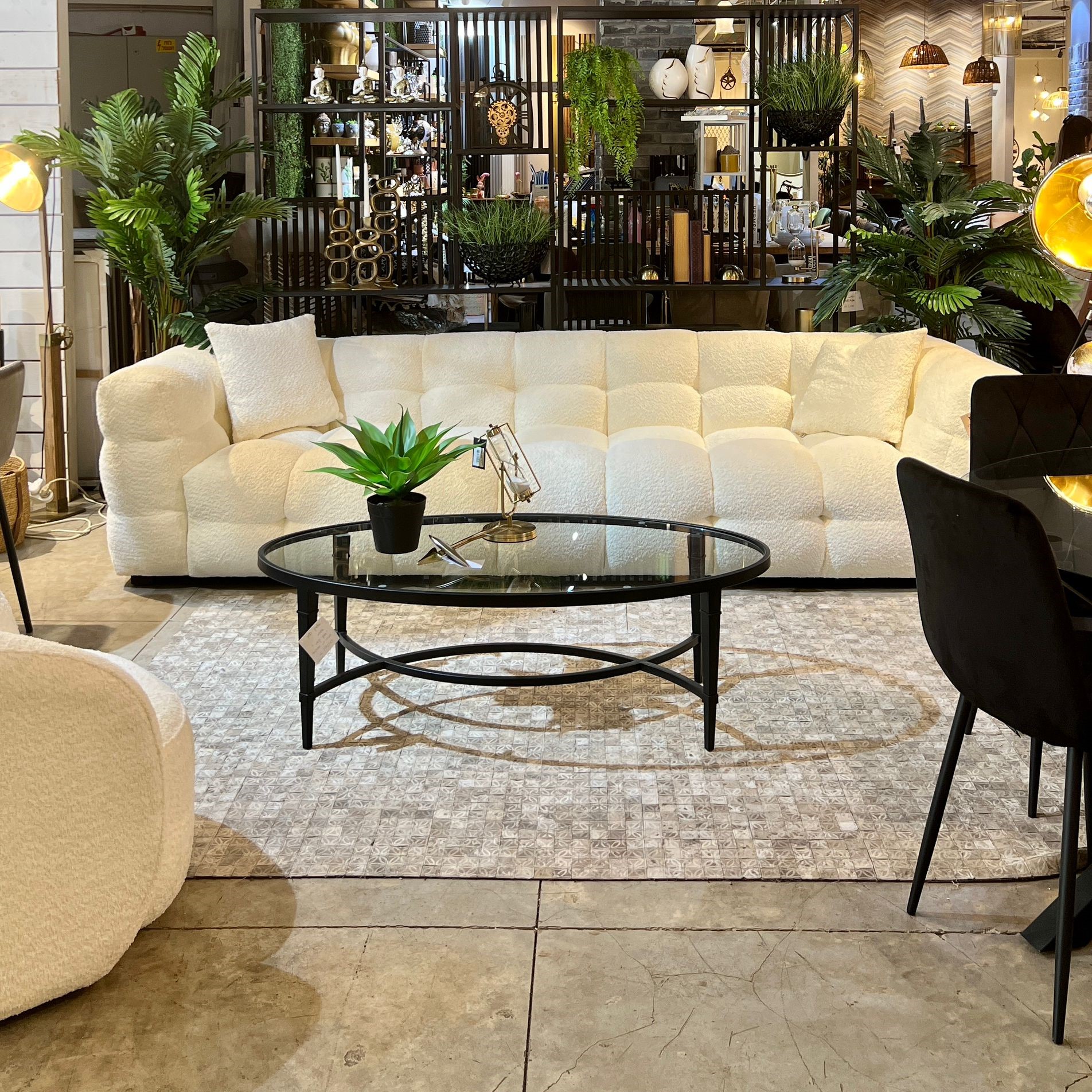 שולחן סלון דגם עדן קימי זכוכית שולחן סלון דגם עדן קימי זכוכית