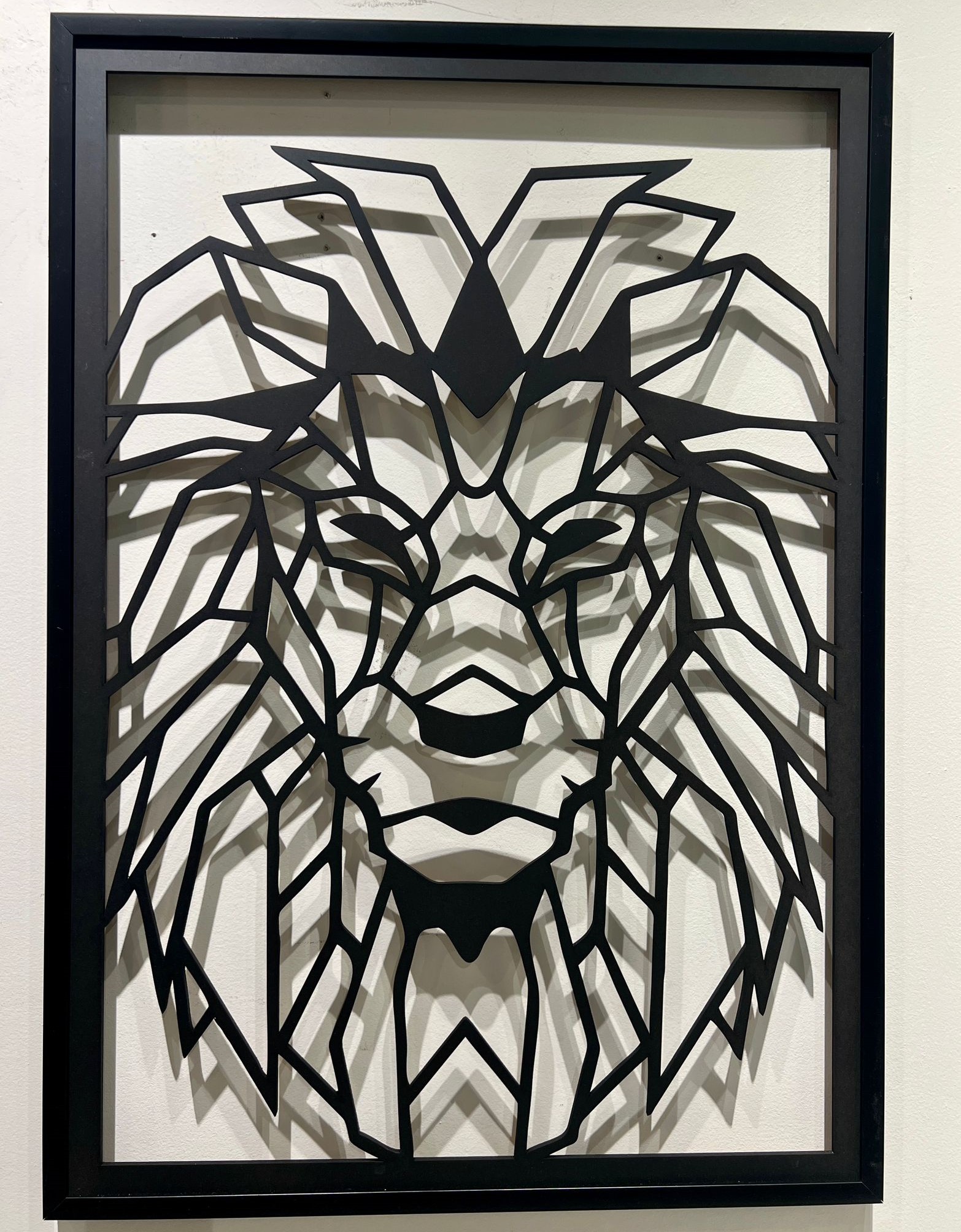 תמונת לייזר 70/100 ס"מ +מסגרת מוריאל