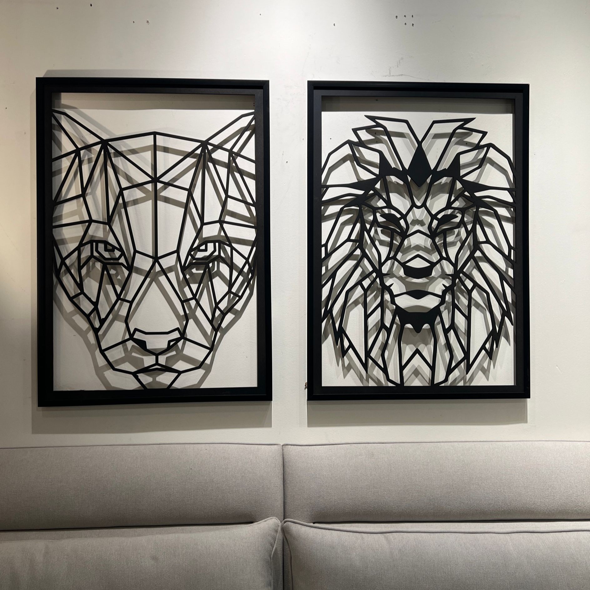 תמונת לייזר 70/100 ס"מ +מסגרת מוריאל