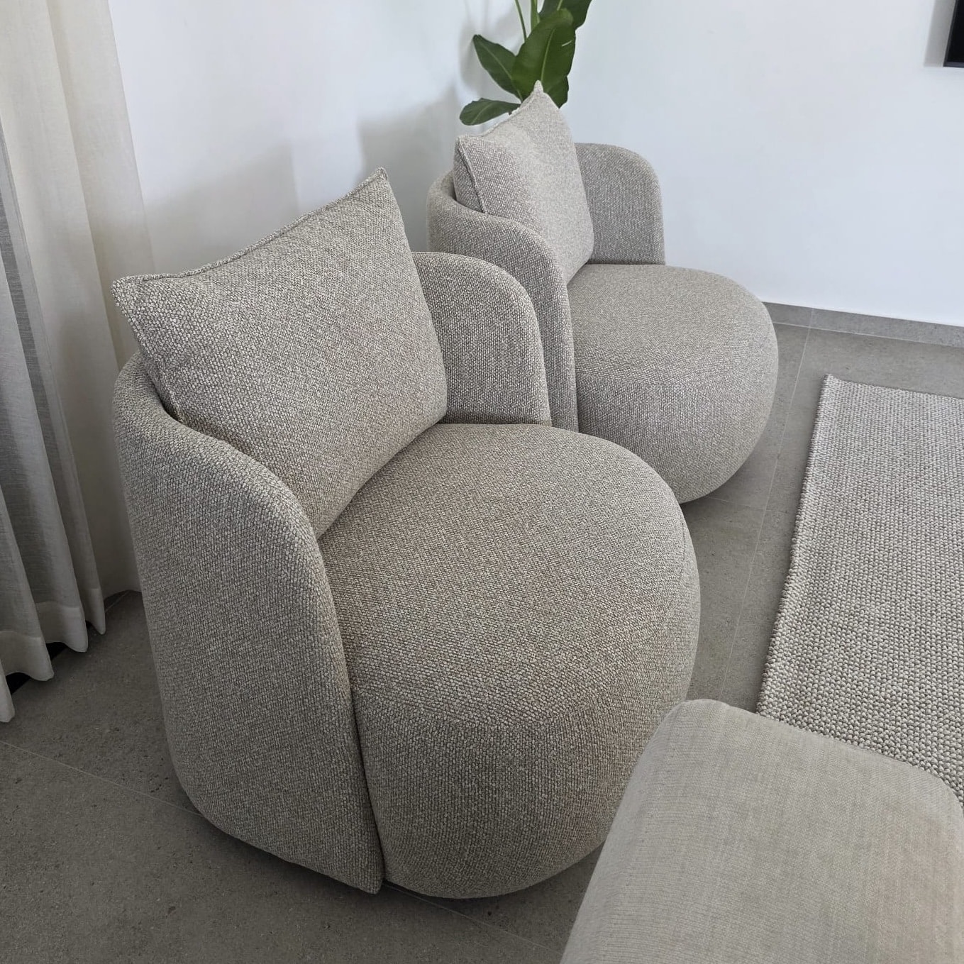 כורסא מעוגלת דגם ליאור | בעיצוב אישי כורסא מעוגלת דגם ליאור | בעיצוב אישי