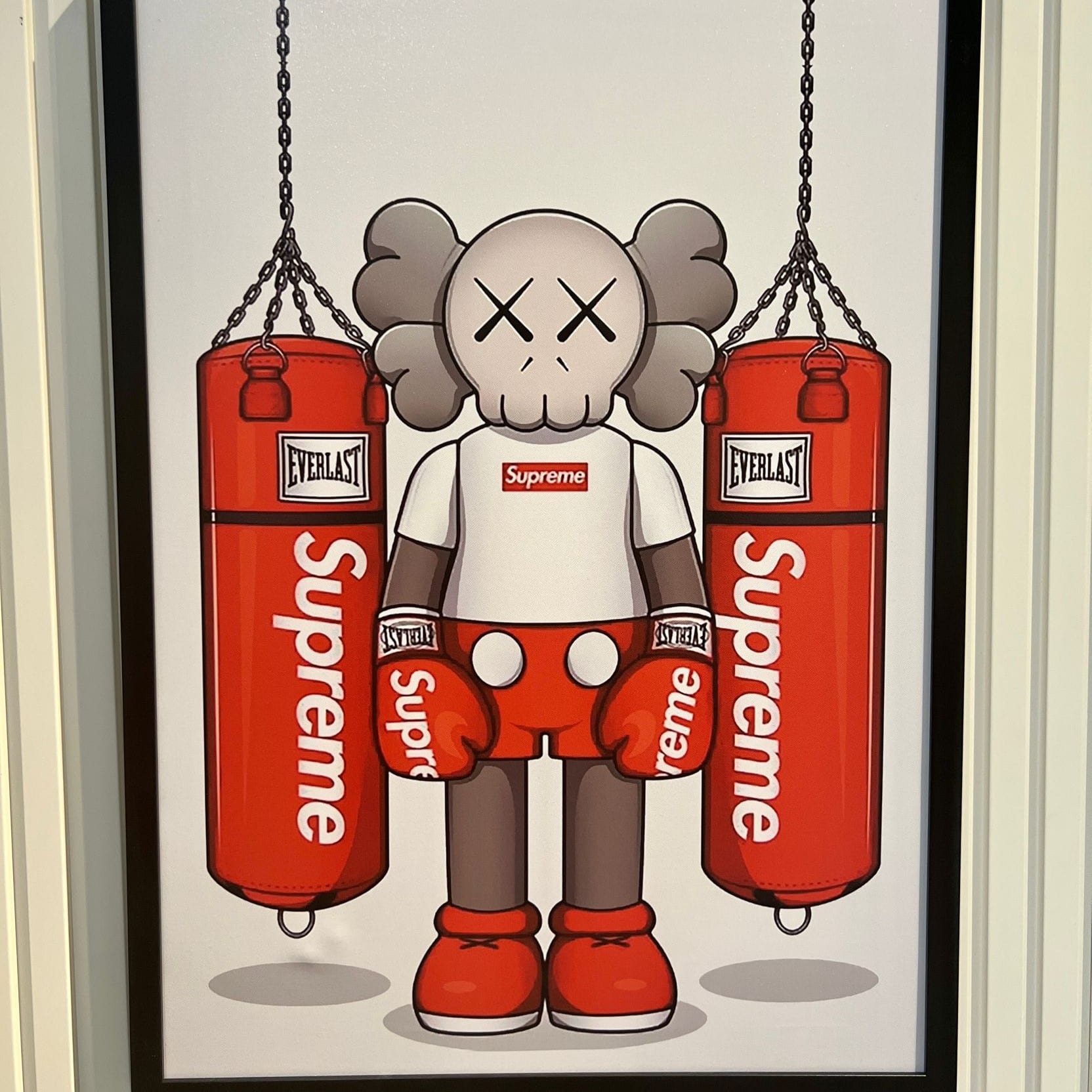 תמונת קנבס 50/70 מסגרת שחורה מוריאל