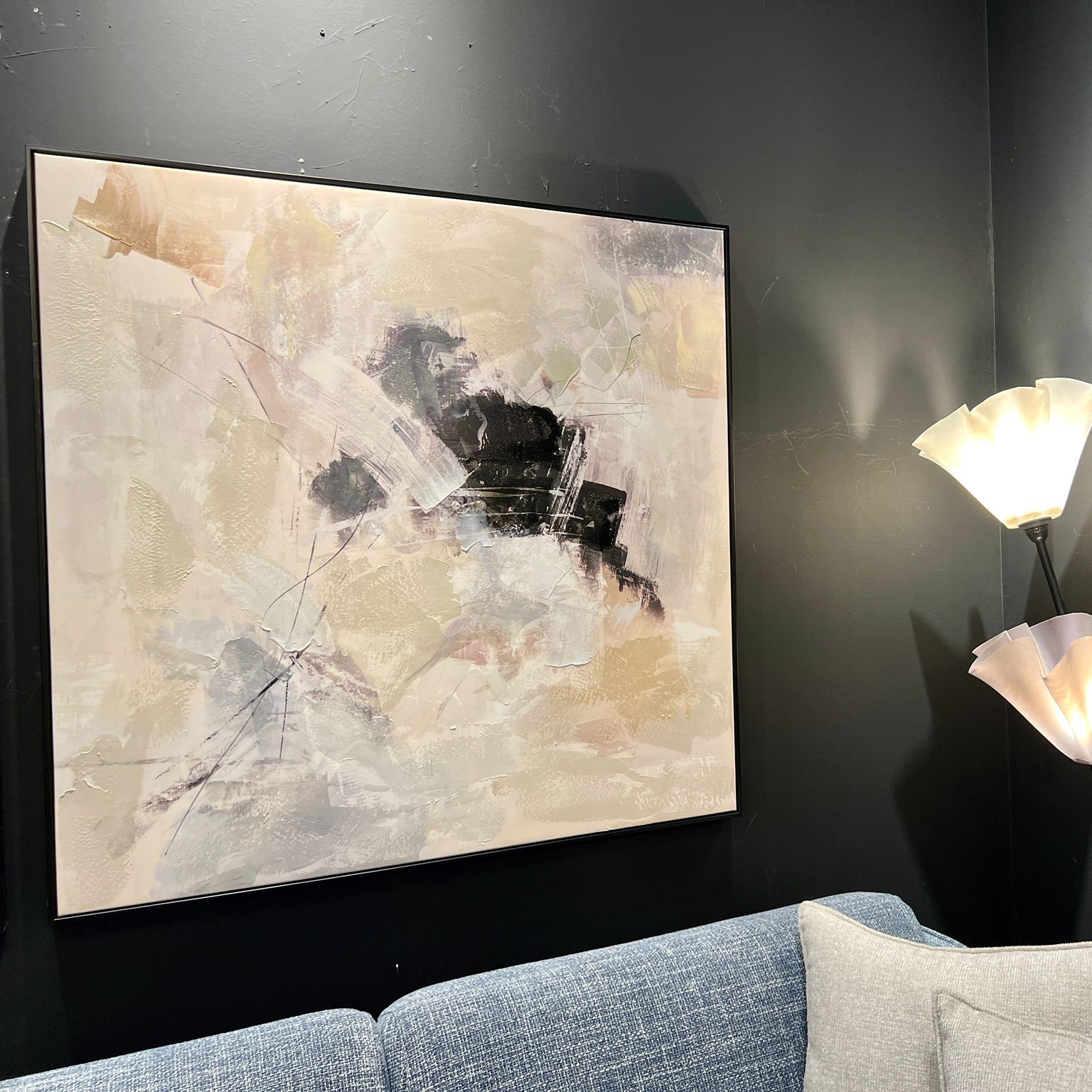 תמונת שמן מדהימה בשילוב הדפסה אנאל עם מסגרת 100100 תמונת שמן מדהימה בשילוב הדפסה אנאל עם מסגרת 100100