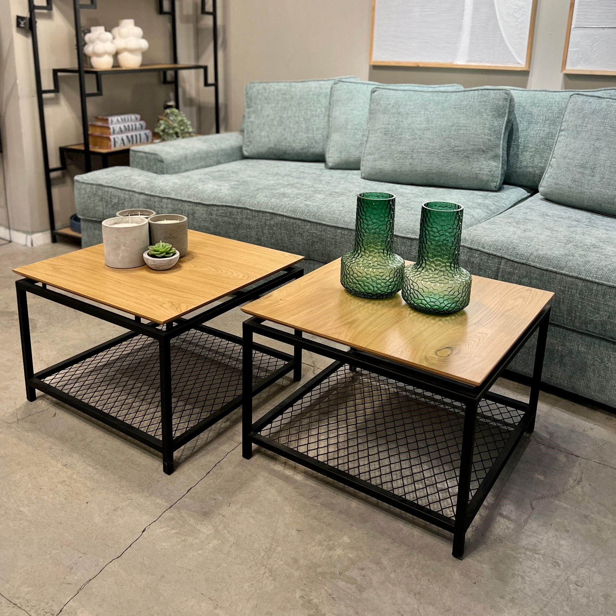 כד זכוכית ריקועים ירוק כהה בינוני דגם איקו