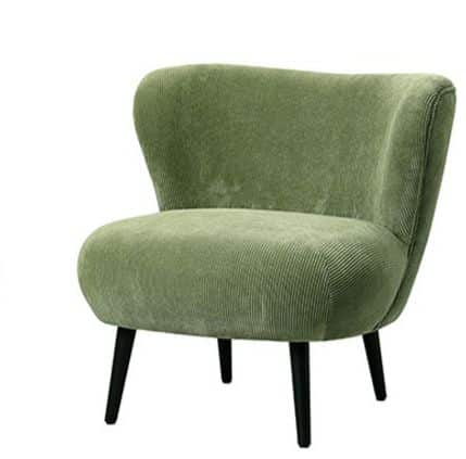 כורסא מעוצבת בד קורדרוי ירוק מנטה ליזה כורסא מעוצבת בד קורדרוי ירוק מנטה ליזה