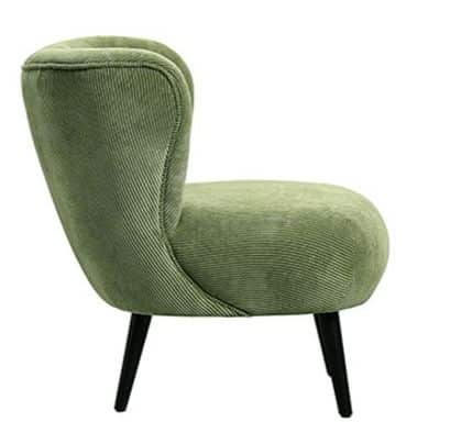 כורסא מעוצבת בד קורדרוי ירוק מנטה ליזה כורסא מעוצבת בד קורדרוי ירוק מנטה ליזה