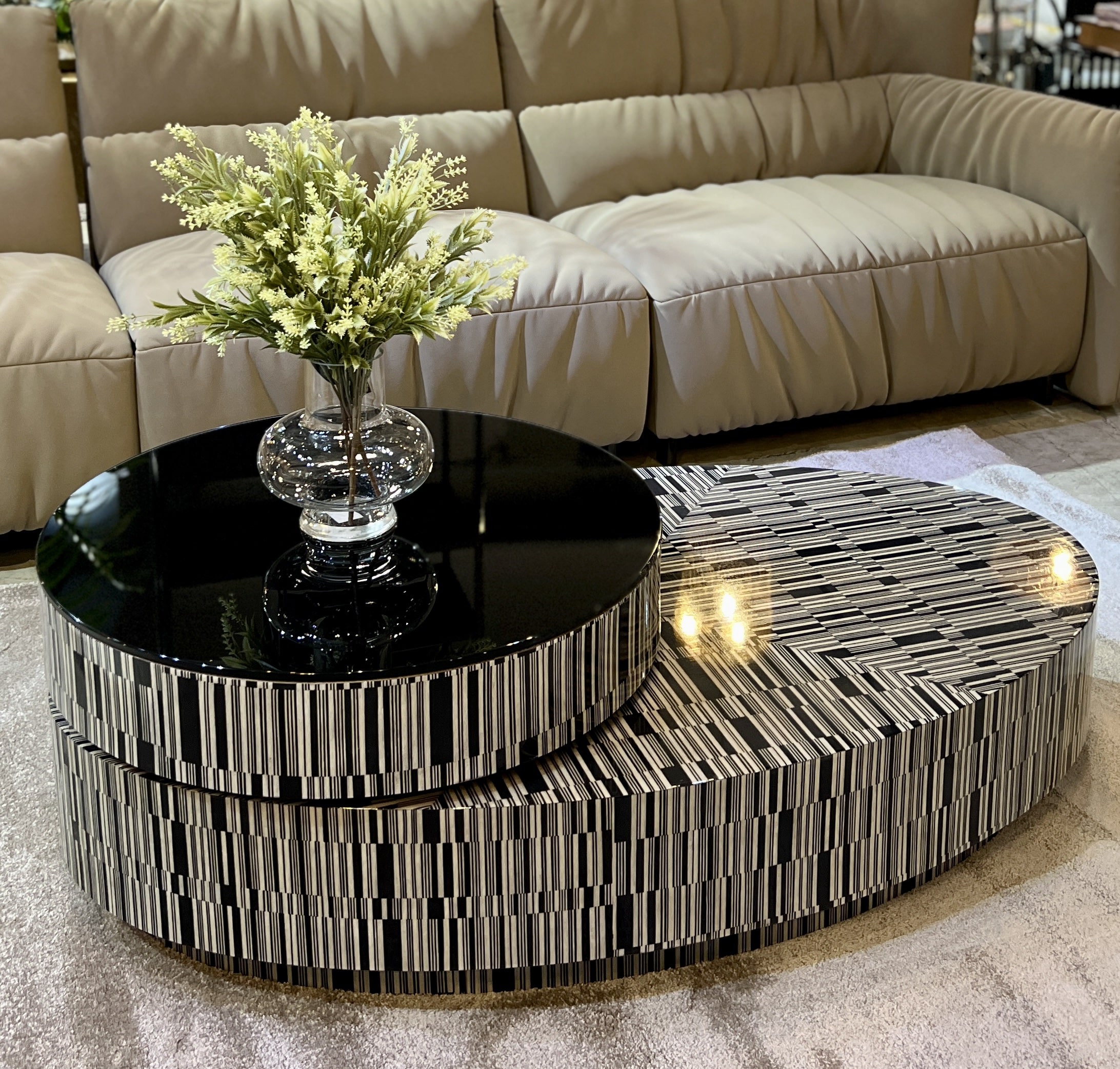 כד זכוכית רחב פיה נפתחת קטן דגם איקו