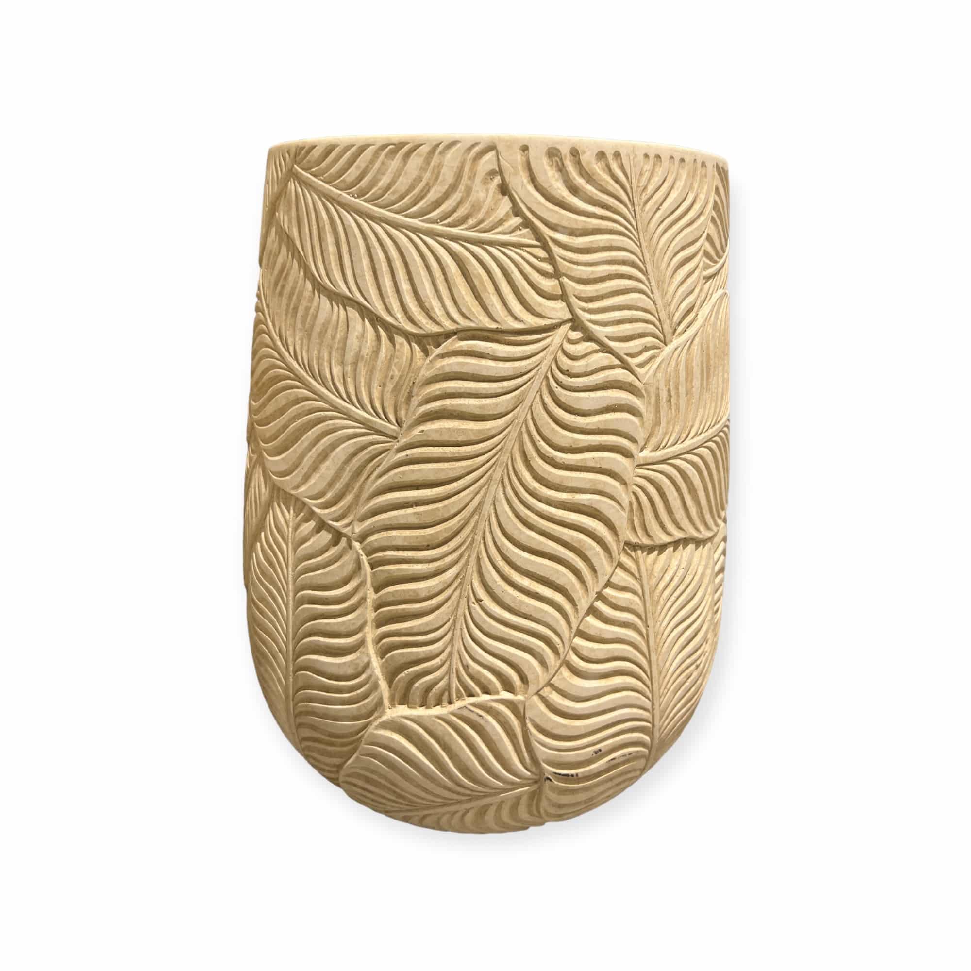 כד עלים חרוטים בז דגם איקו