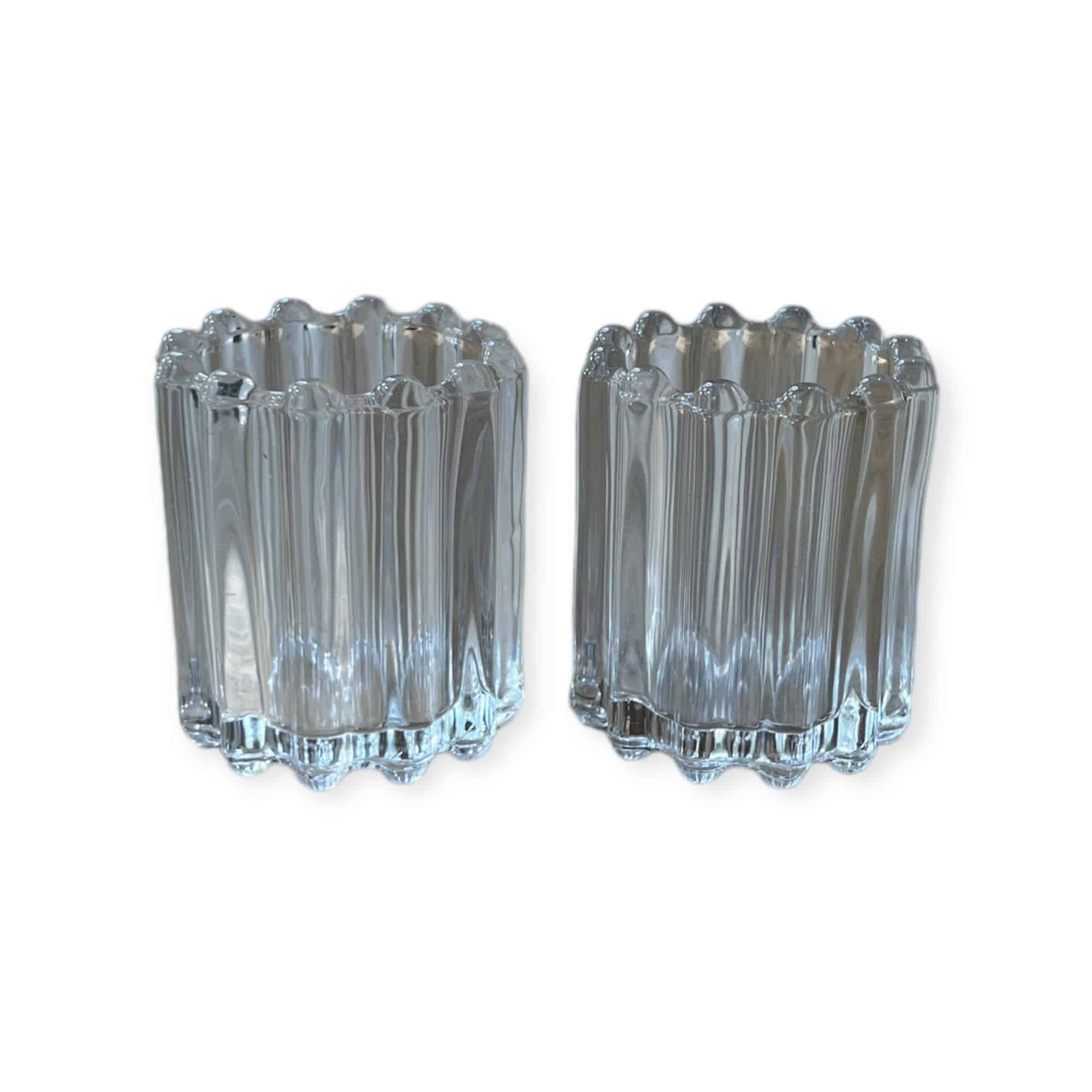 פמוט זכוכית פסים מיני כוס דגם איקו פמוט זכוכית פסים מיני כוס דגם איקו