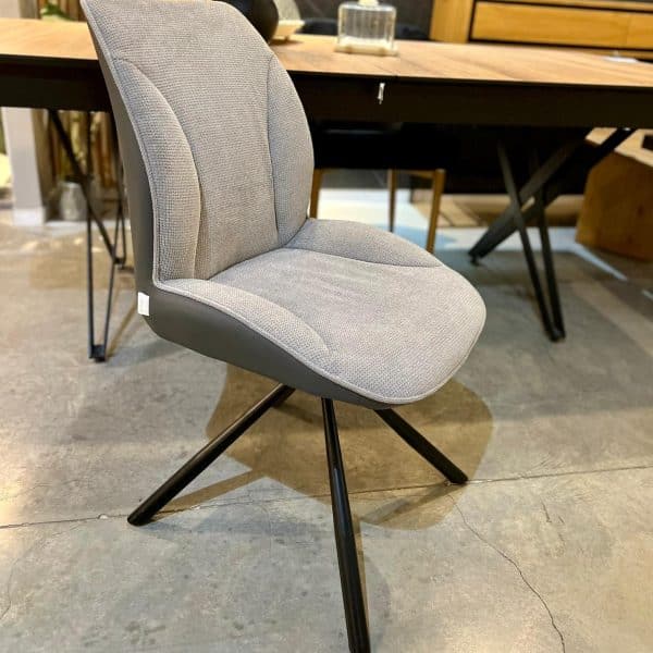 כיסא מעוצב אפור דגם ברוקלין