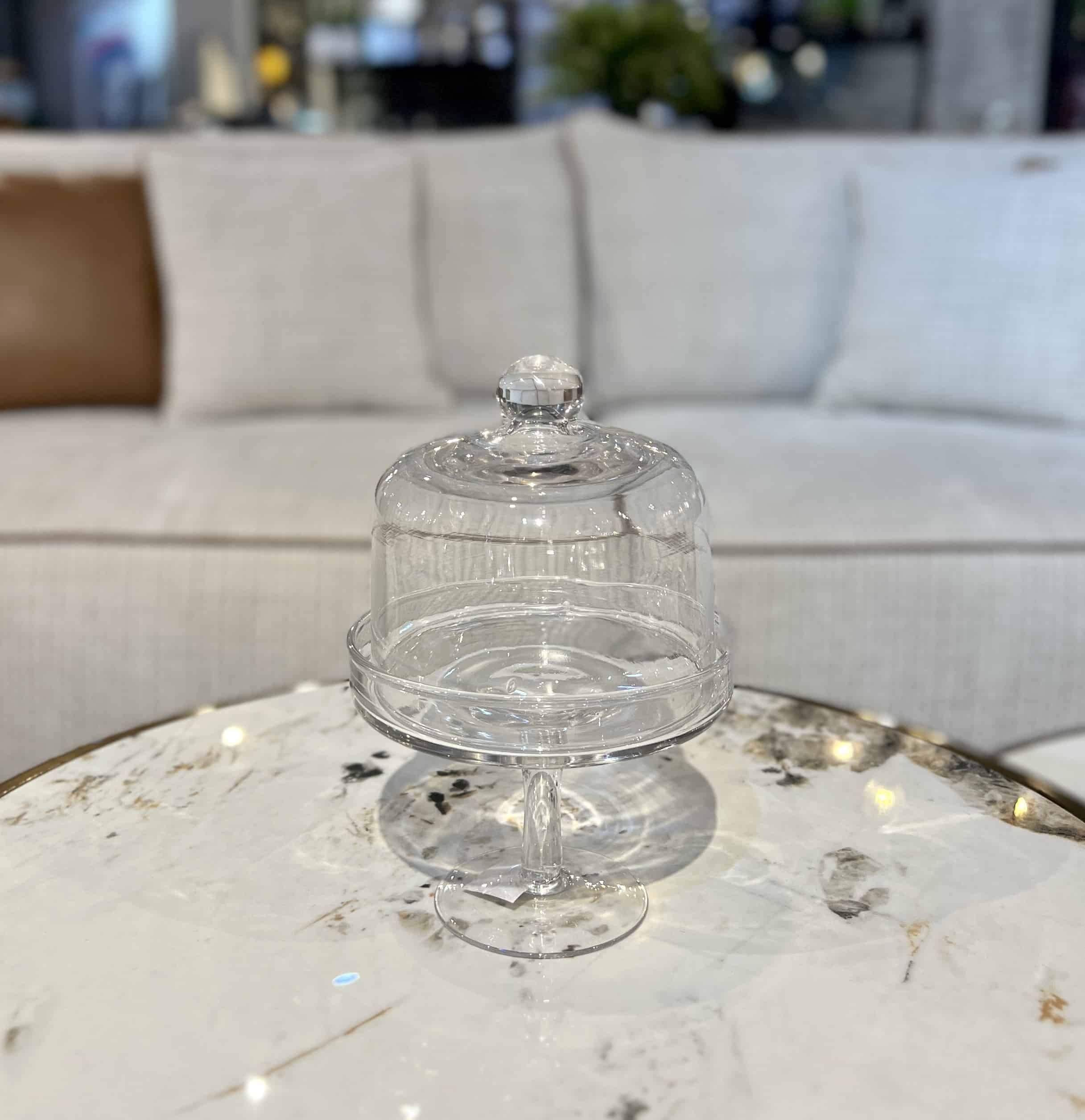 כלי זכוכית עוגיות על רגל עם פעמון דגם איקו כלי זכוכית עוגיות על רגל עם פעמון דגם איקו