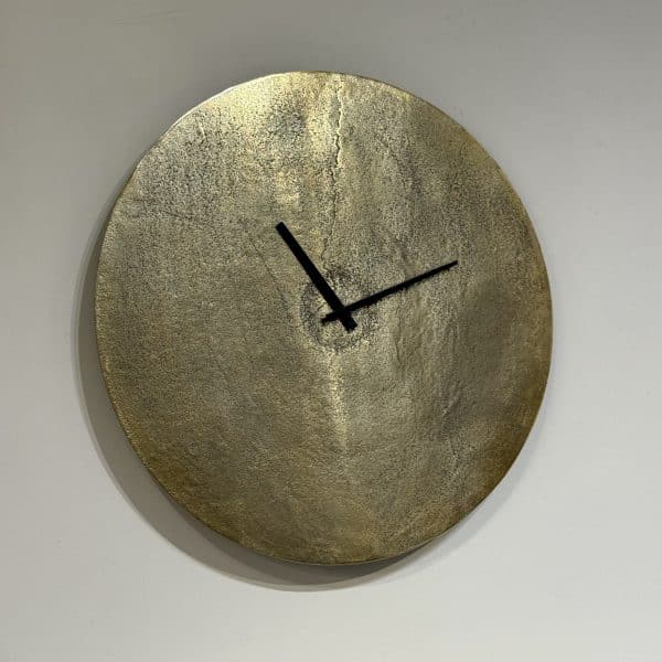 שעון מתכת זהב קוטר 60 דגם רויאל