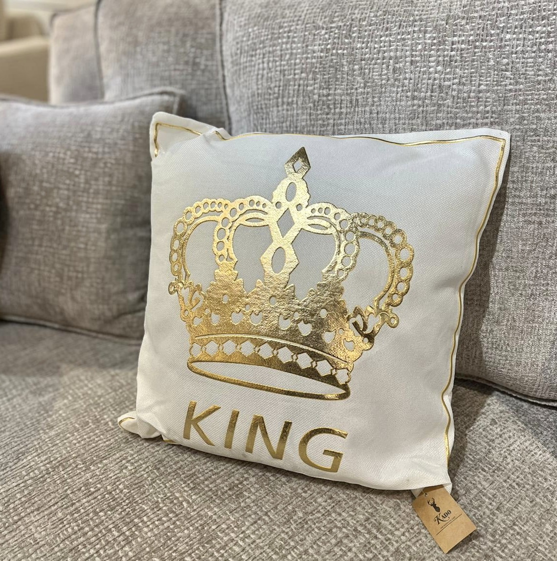 כרית נוי סייל קינג זהב