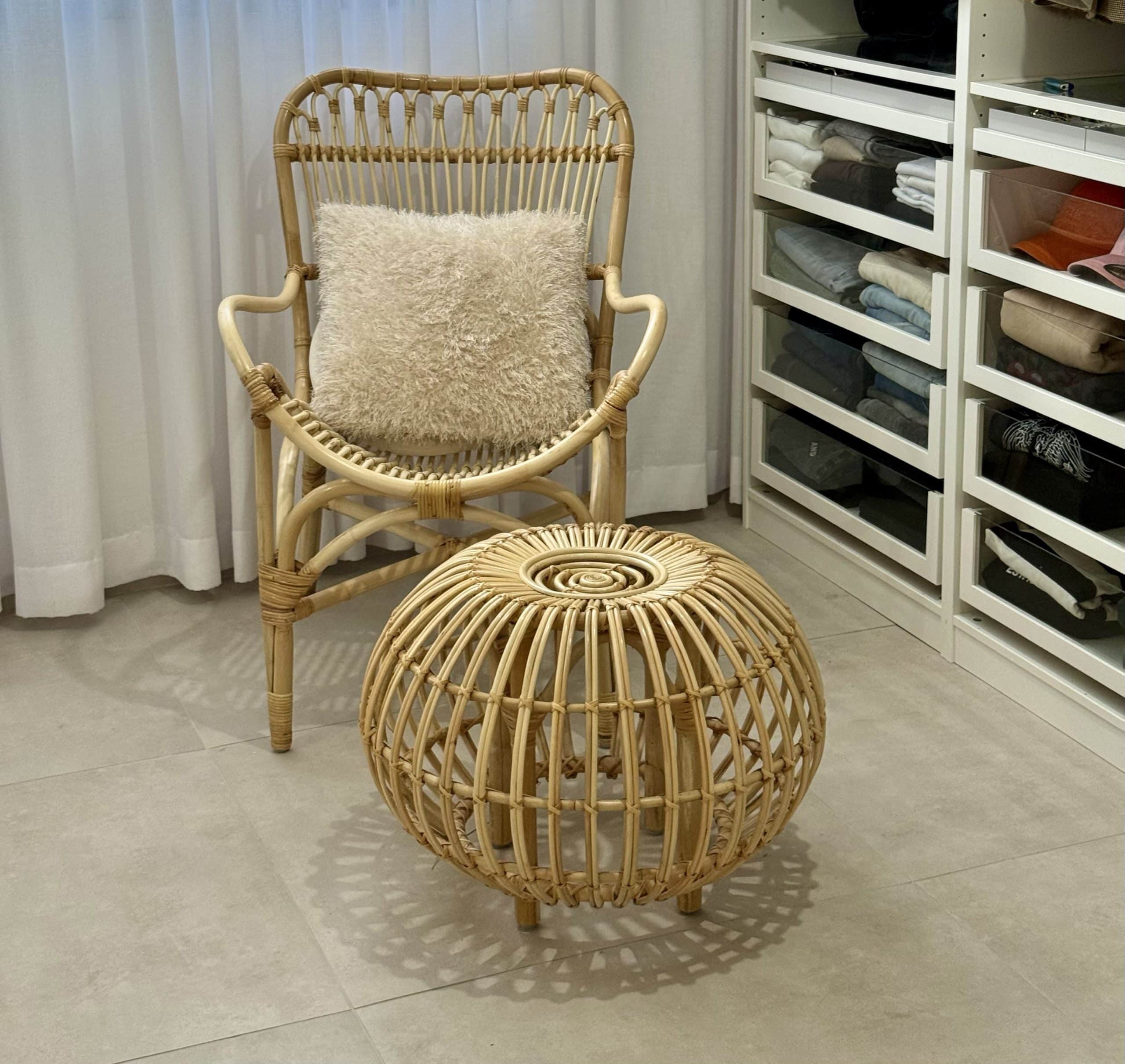 כורסא מעוצבת בוהו שיק ראטן מלדיביים דגם בונטיים - חיסול! כורסא מעוצבת בוהו שיק ראטן מלדיביים דגם בונטיים - חיסול!