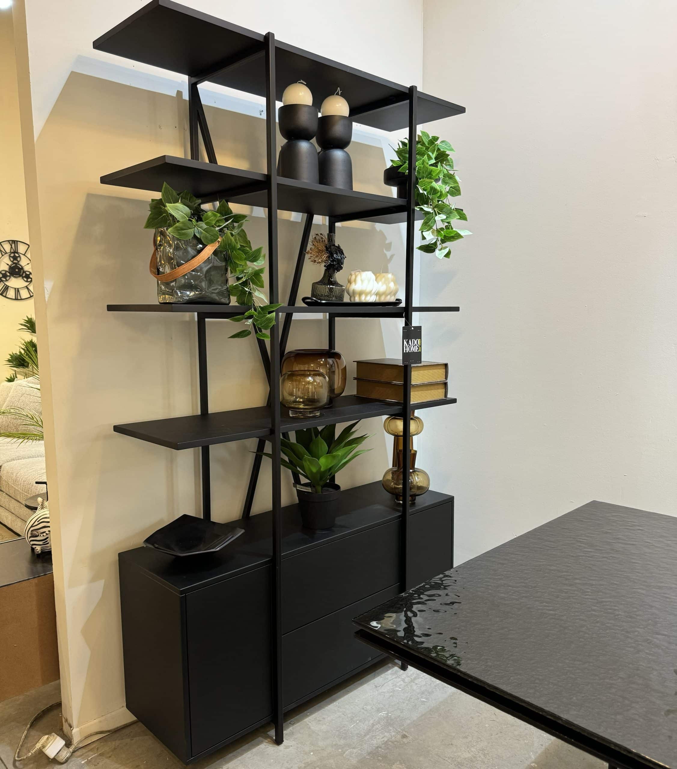 יחידת מדפים דגם בלאק יחידת מדפים דגם בלאק