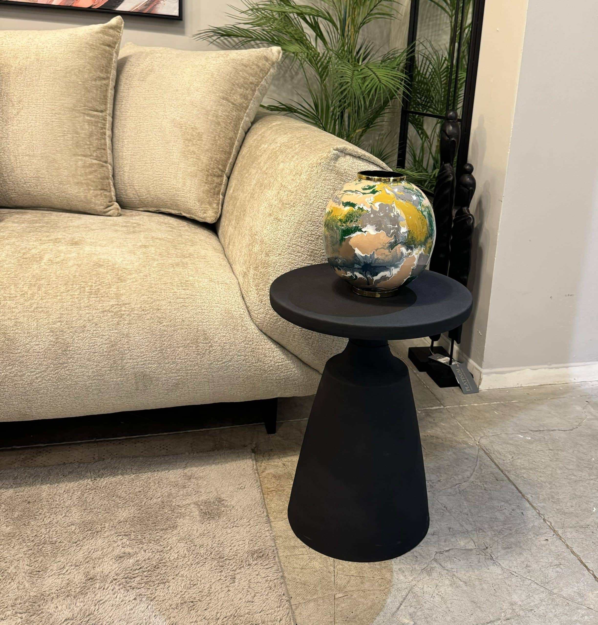 כד עגול מתכת צבעוני דגם ראבי